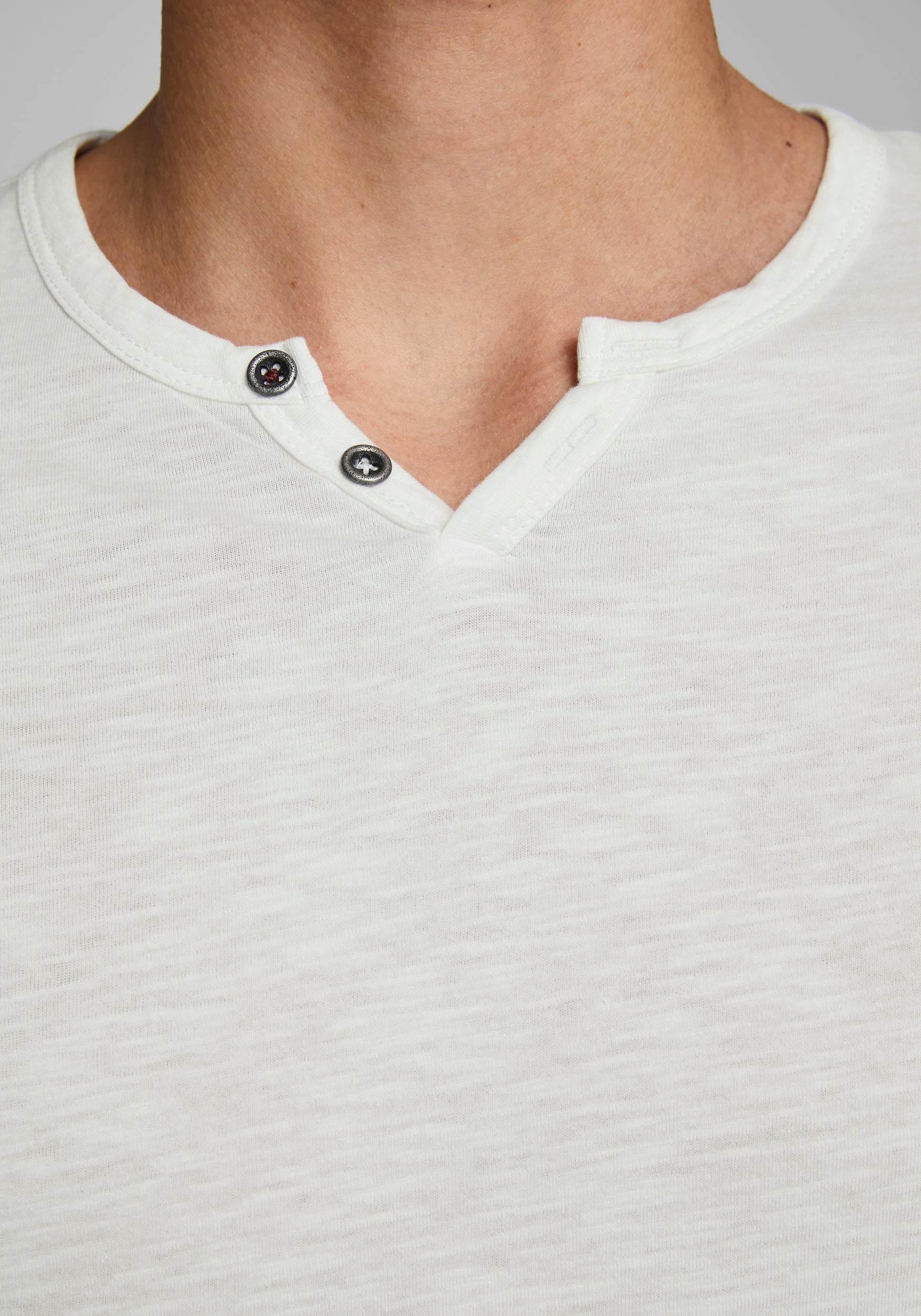 Jack & Jones T-Shirt »SPLIT NECK TEE«