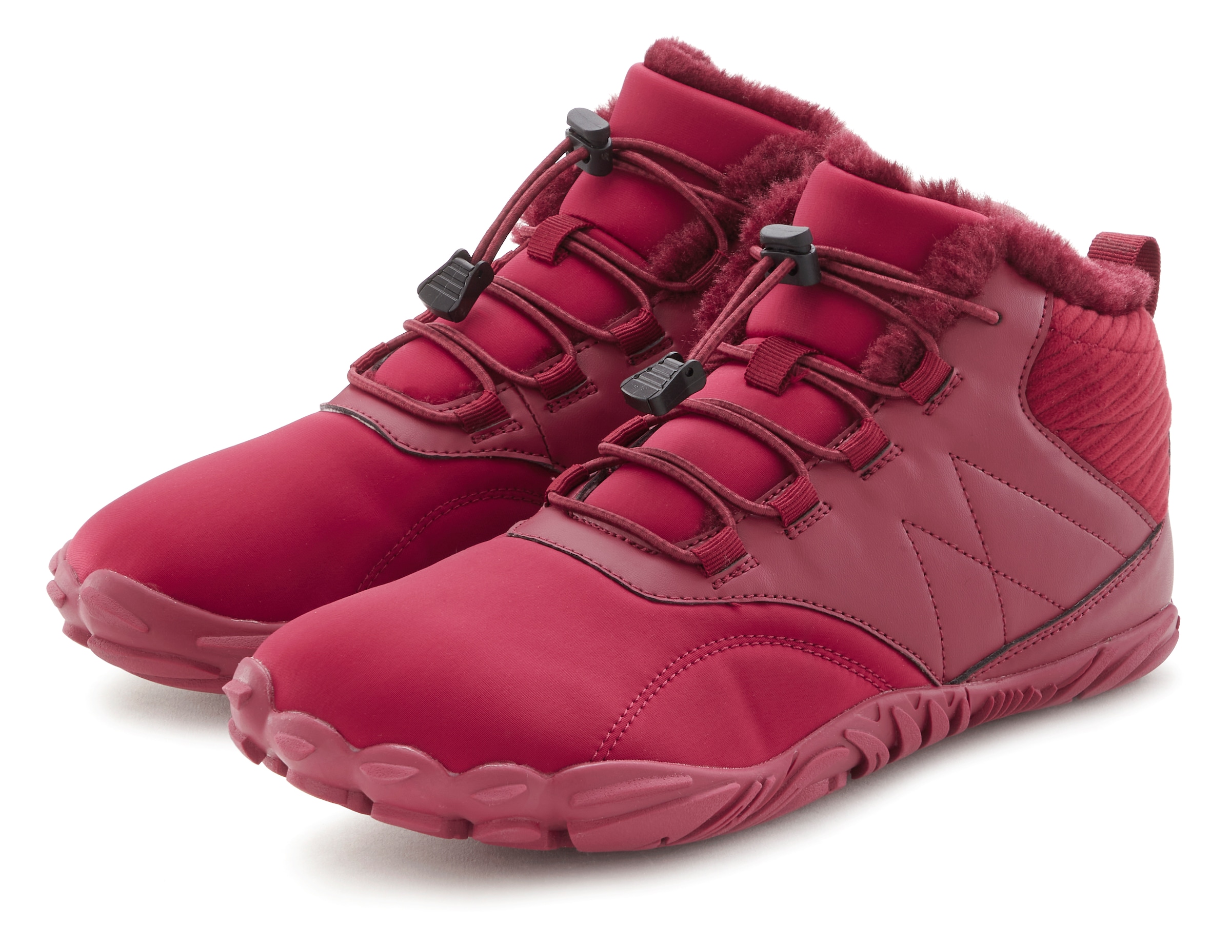 Vivance Stiefelette "Halbschuh, Freizeitschuh, High Top Sneaker", mit Korde günstig online kaufen