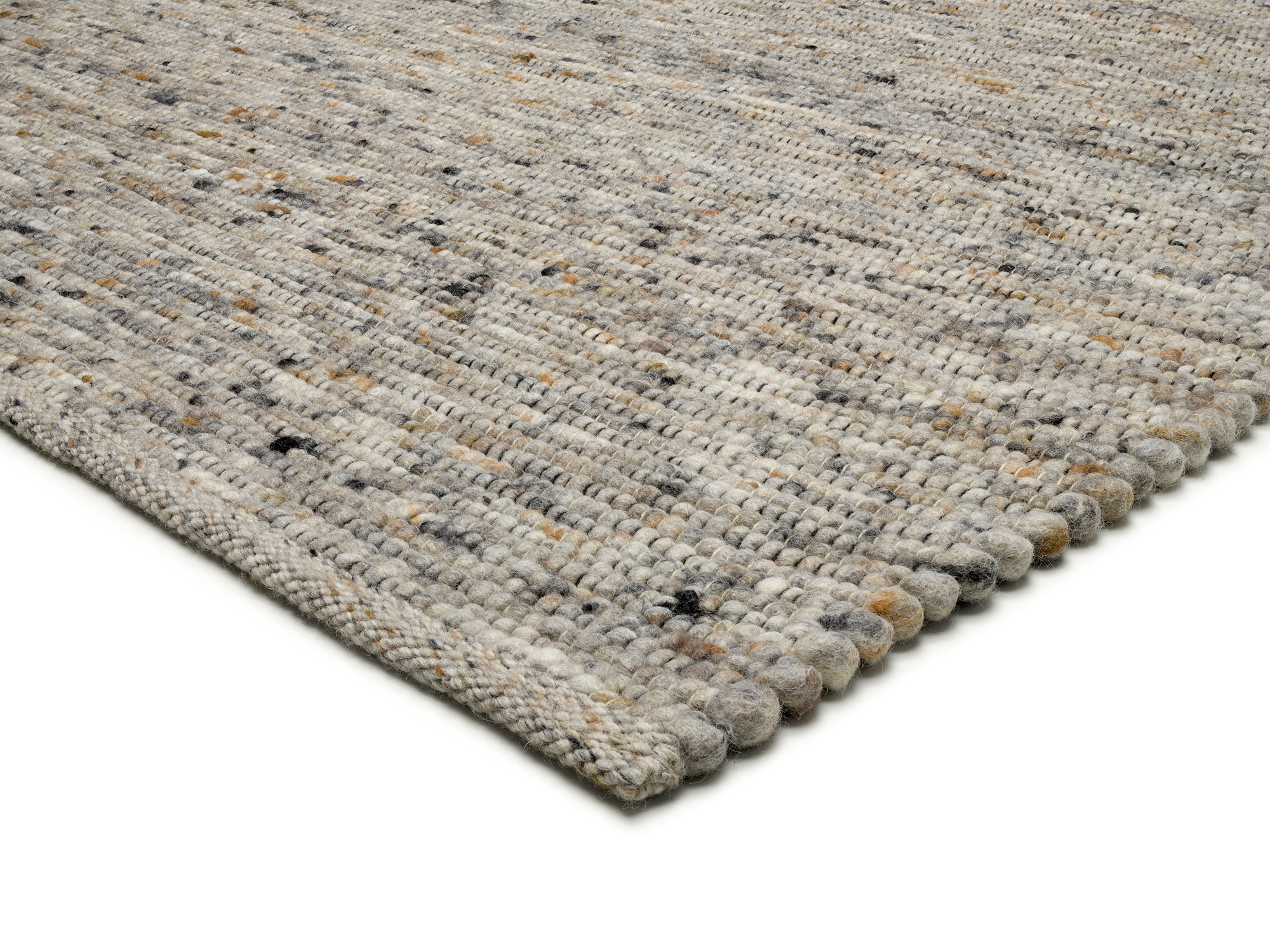 OCI DIE TEPPICHMARKE Wollteppich »ATRIUM HANDWEB  ,  auch als Läufer und in Rund erhältlich« rechteckig 12 mm Höhe 70% Wolle, handgewebt, Naturfasern, Wendeteppich, Wohnzimmer