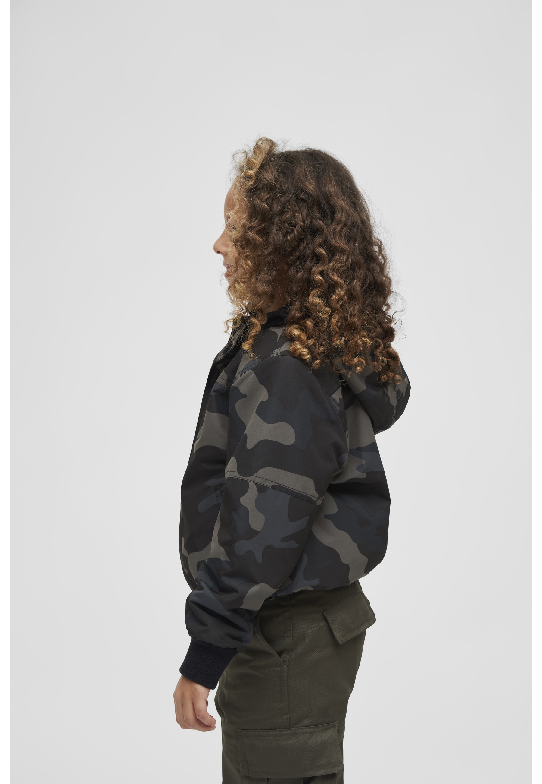 Brandit Allwetterjacke »Brandit Unisex Kids Windbreaker Frontzip« 1 Stk. tlg. mit Kapuze