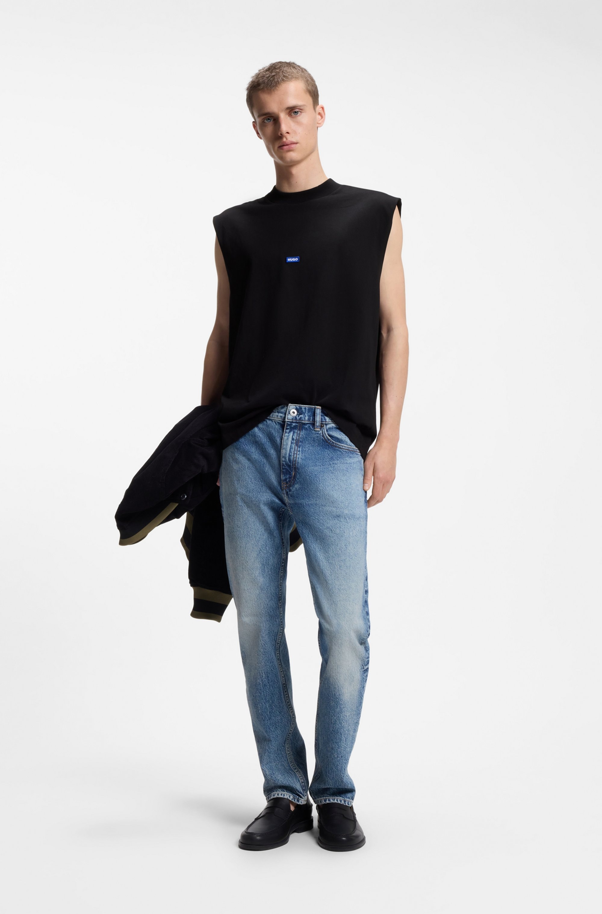 HUGO T-Shirt »Navertz« mit Hugo-Label