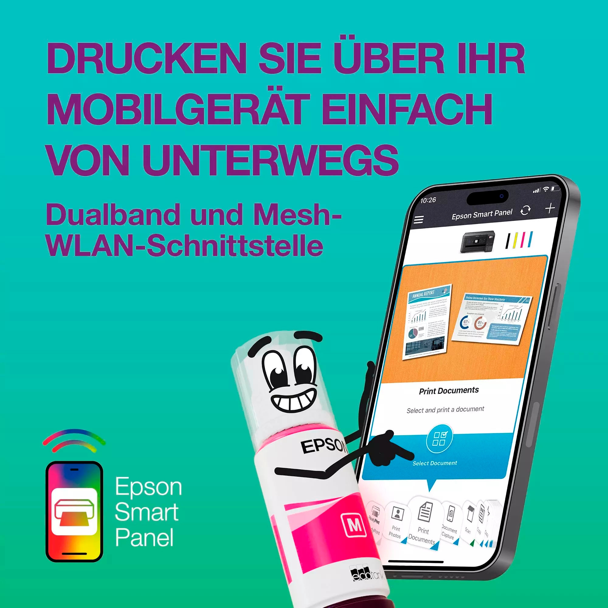 Epson Multifunktionsdrucker »EcoTank ET-2956«