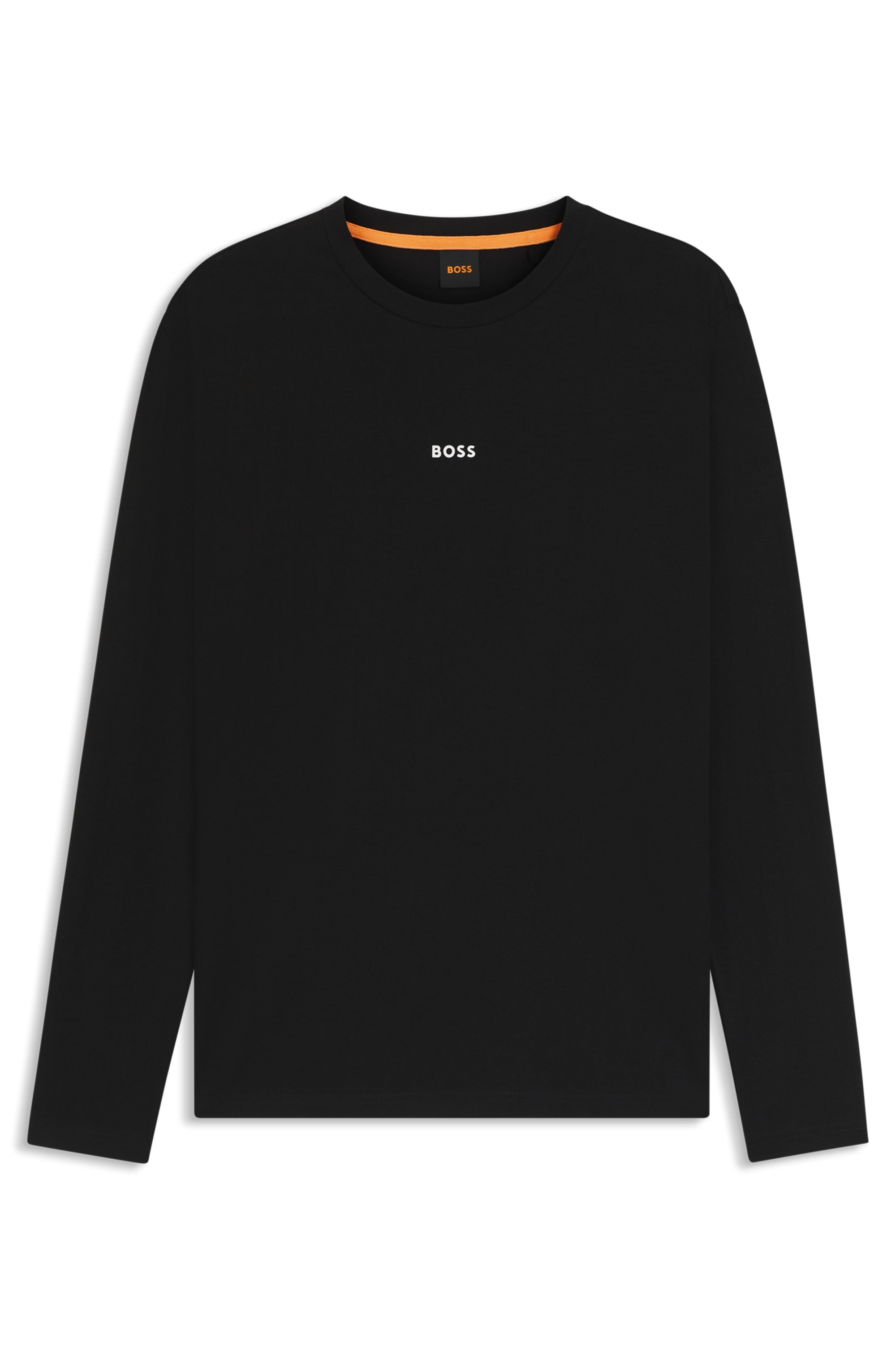 BOSS ORANGE Langarmshirt »TChark«, mit Logo-Schriftzug