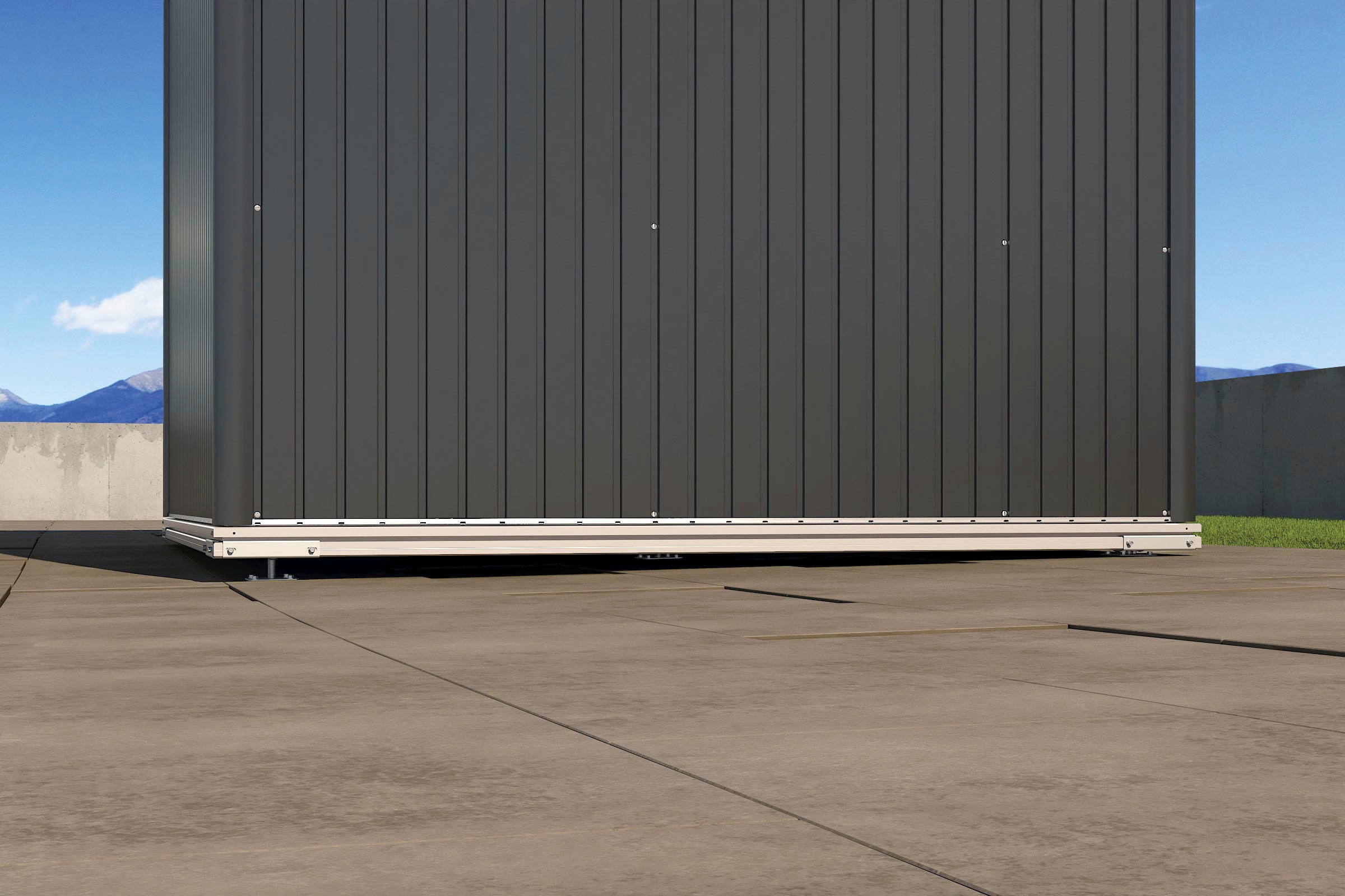 Biohort Gerätehaus-Fundamentrahmen »SMARTBASE für Gerätehaus Europa 4A«