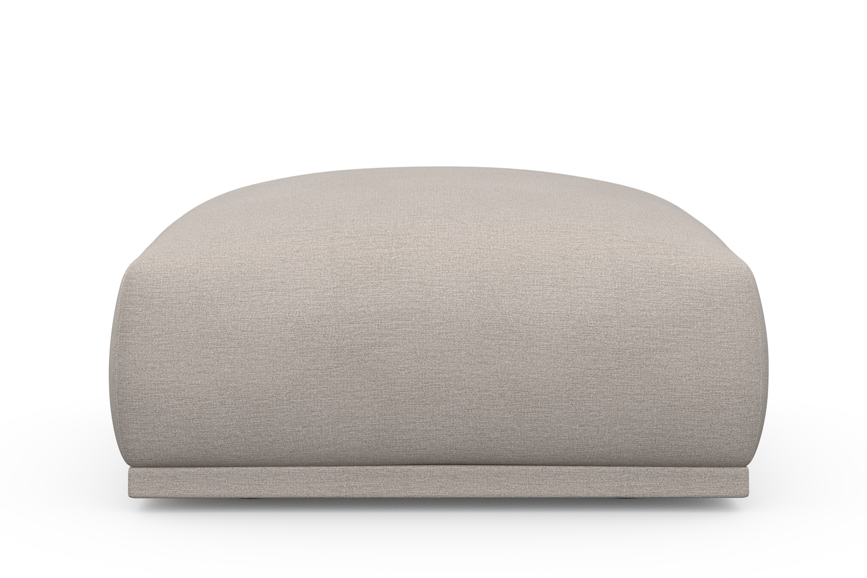 Thumbnail - TRENDMANUFAKTUR Hocker "Braga, mit hochwertigem Kaltschaum, quadratisch, in Cord erhältlich" 1 Stk. tlg. moderner Polste...