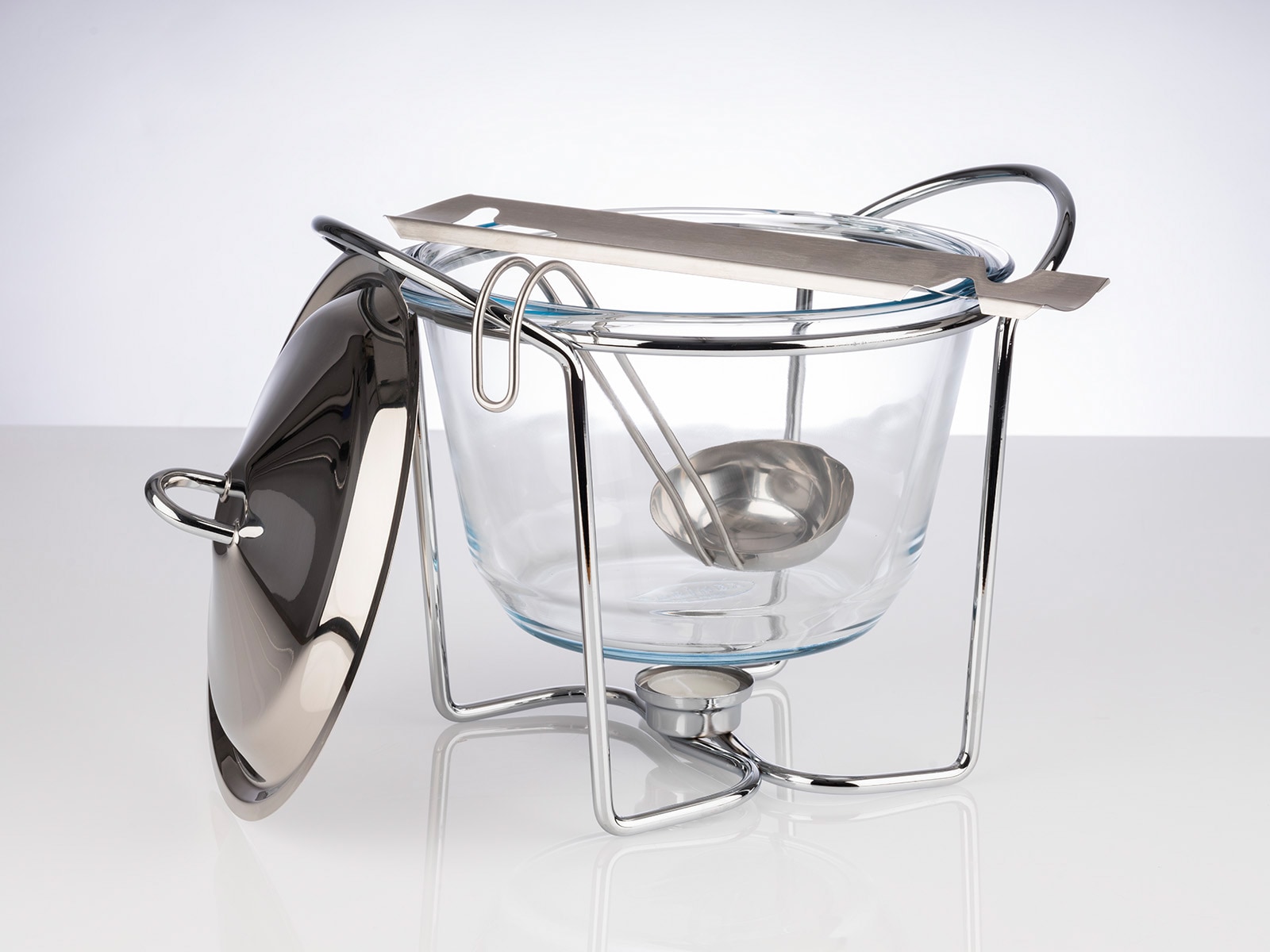 APS Zuckerhutablage), mit Liter Bowle-Set, 4 kaufen Inhalt | Edelstahl/Glas, BAUR (Feuerzangenbowle
