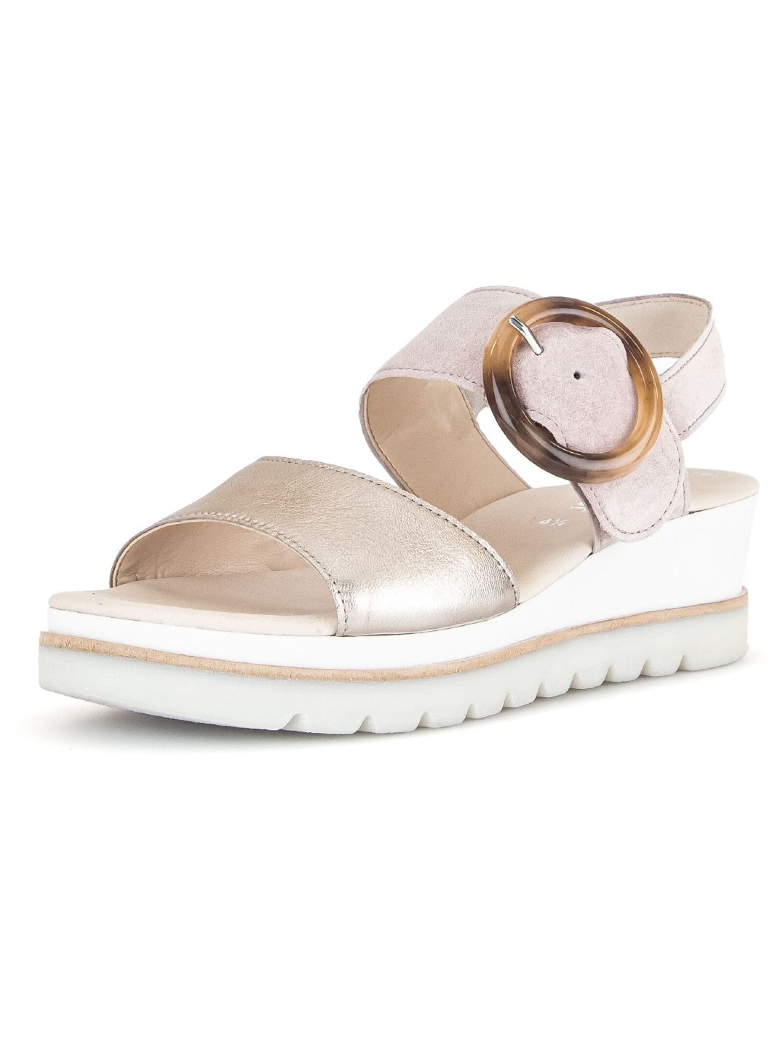 Gabor Keilsandalette "Gabor Sandalen Veloursleder" günstig online kaufen