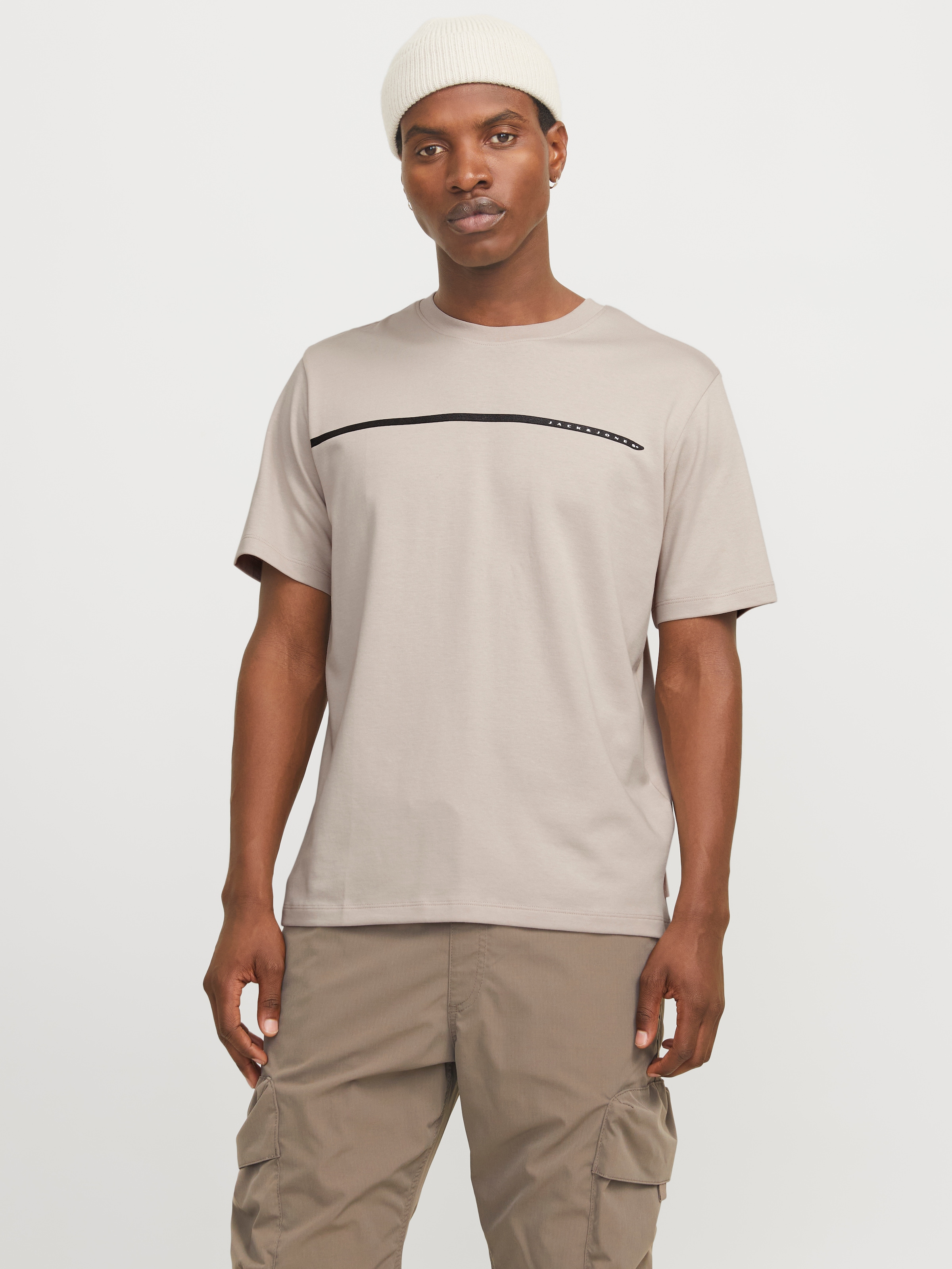 Jack & Jones T-Shirt "JCOFUSION FULL BRANDING TEE SS CREW NOOS" günstig online kaufen