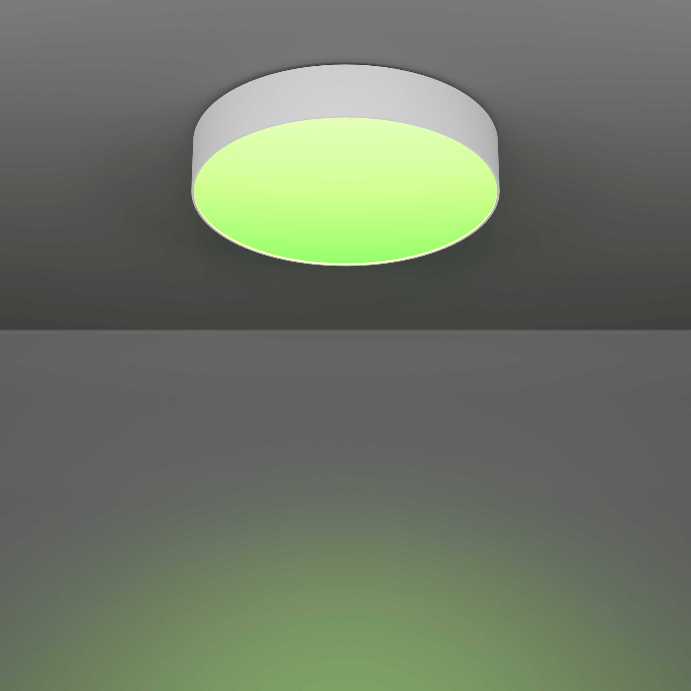 EGLO LED Deckenleuchte »GALLIZZI-Z Deckenlampe - Kunststoff - LED - 15W - IP20« LED-Modul 1 Stk. Kaltweiß | Neutralweiß | RGB | Warmweiß Wohzimmerlampe, Esszimmerlampe, Flur, Schlafzimmer, H7 x Ø39 cm