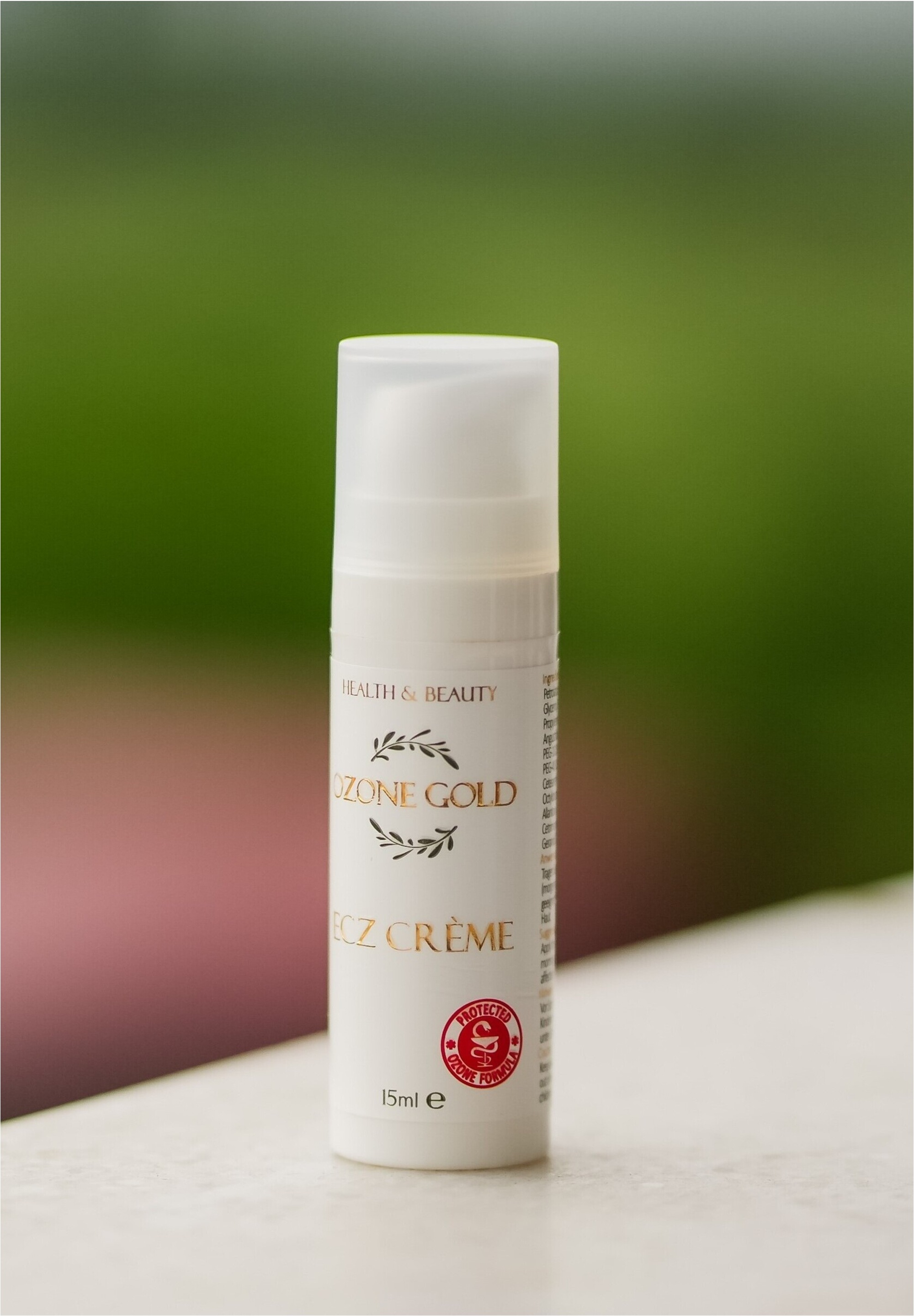 OZONE GOLD Körpercreme »ECZ-CREME«, (1 tlg.), mit ozonisiertem Olivenöl