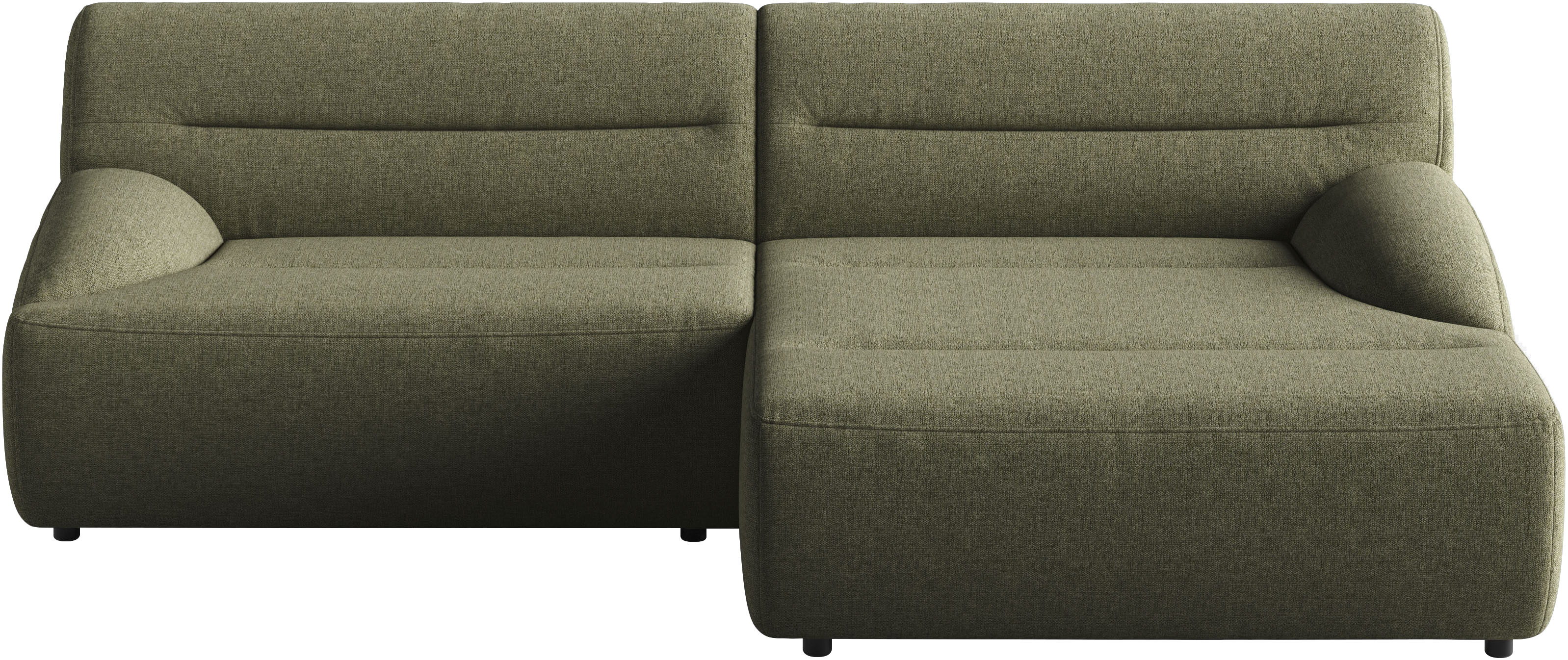 sit&more Ecksofa "Scrabble" Modernes Design in verschiedenen Stoffarten