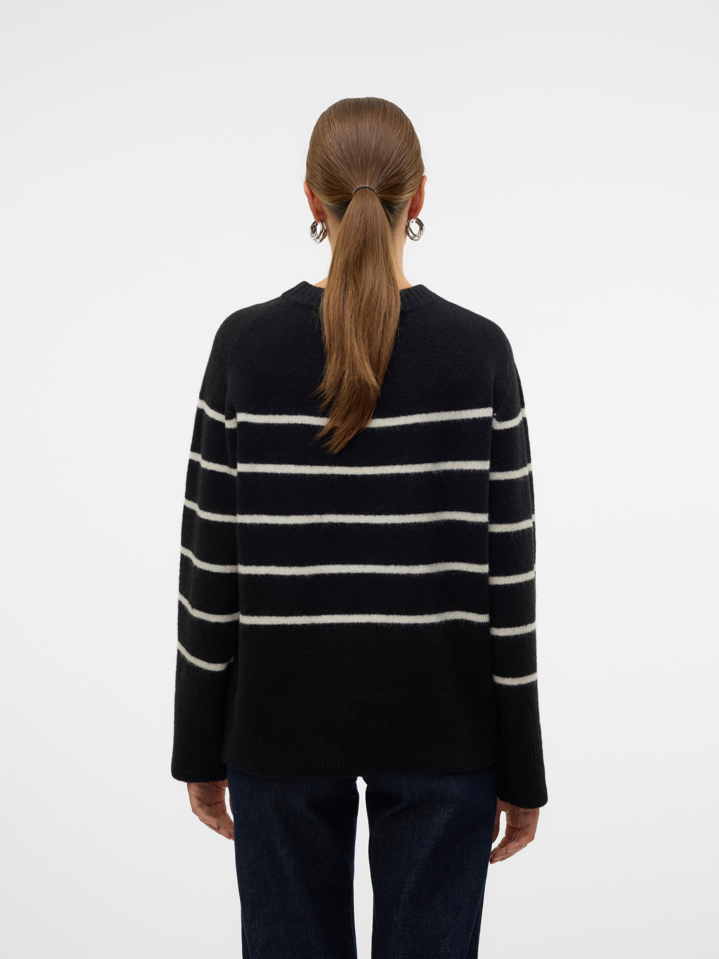 Vero Moda Strickpullover »VMFLAWLESS LS O-NECK PULLOVER GA NOOS«