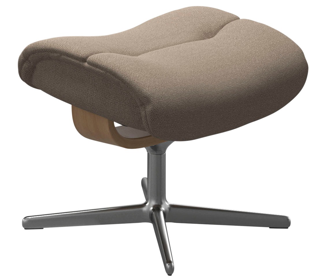 Stressless® Fußhocker »Sunrise«, mit Cross Base, Größe S, M & L, Holzakzent Eiche