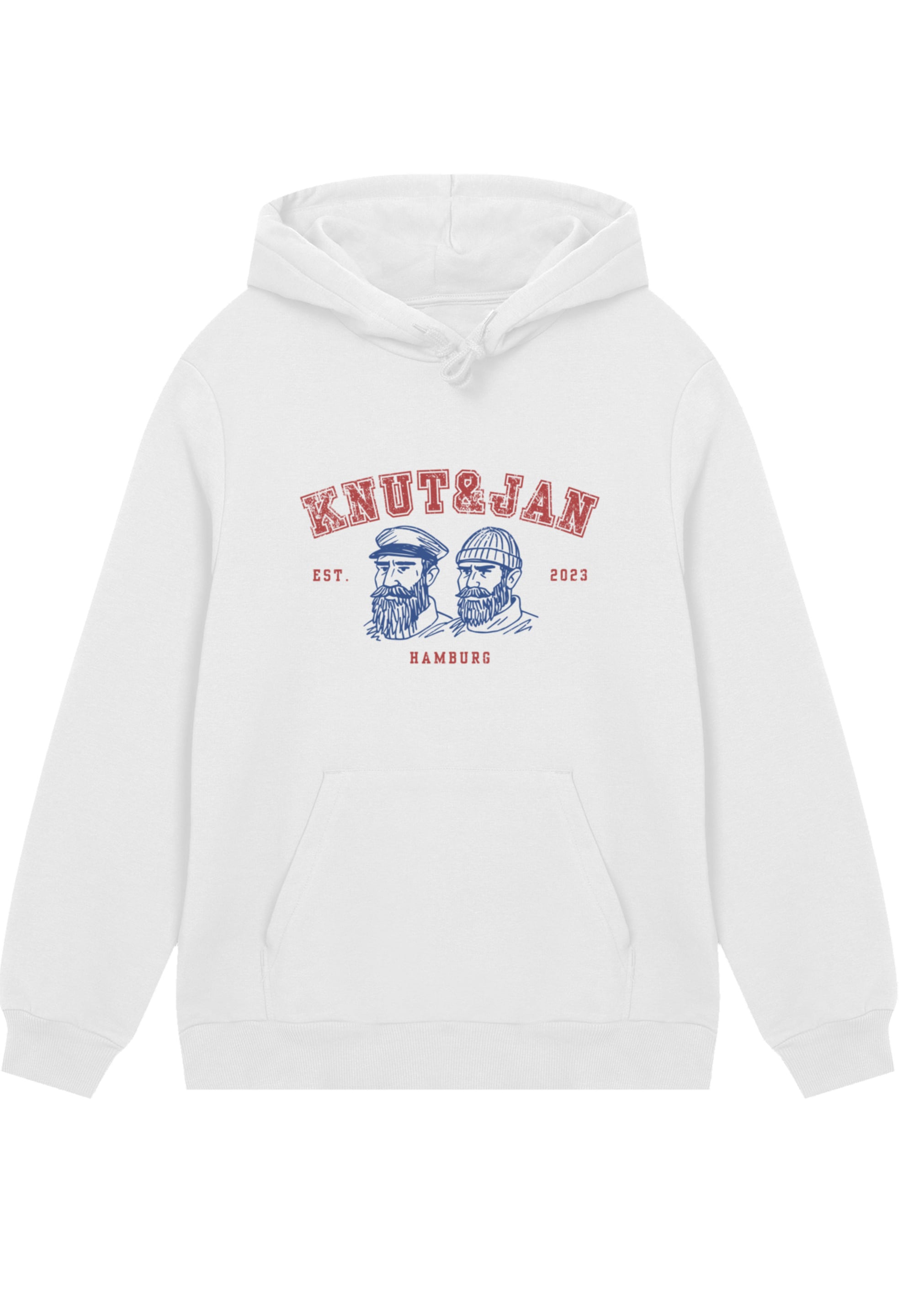 F4NT4STIC Kapuzenpullover »Knut & Jan Hamburg Vintage Seemänner«, Premium Qualität, Knut & Jan Hamburg