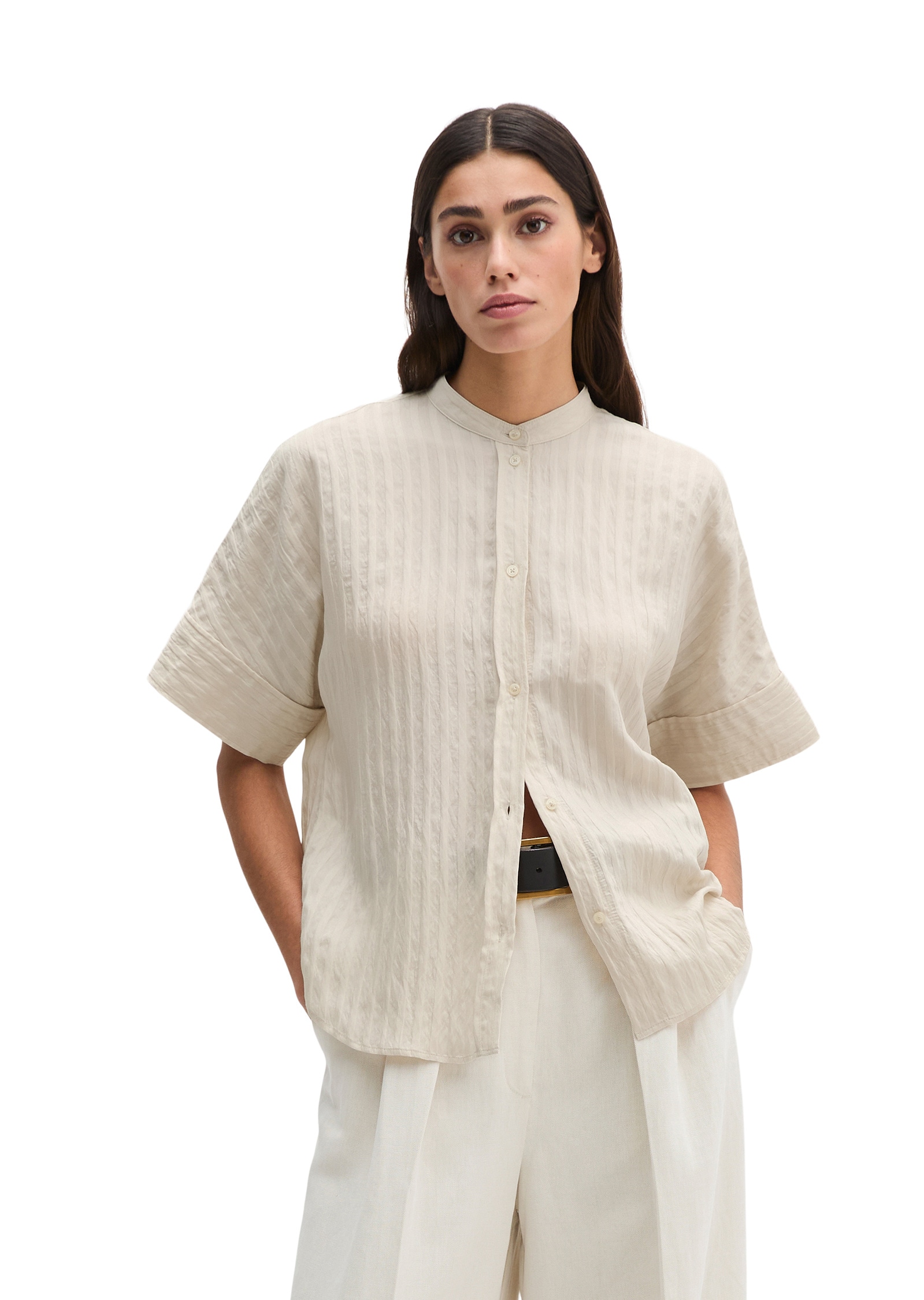 Marc OPolo Kurzarmbluse "regular" günstig online kaufen