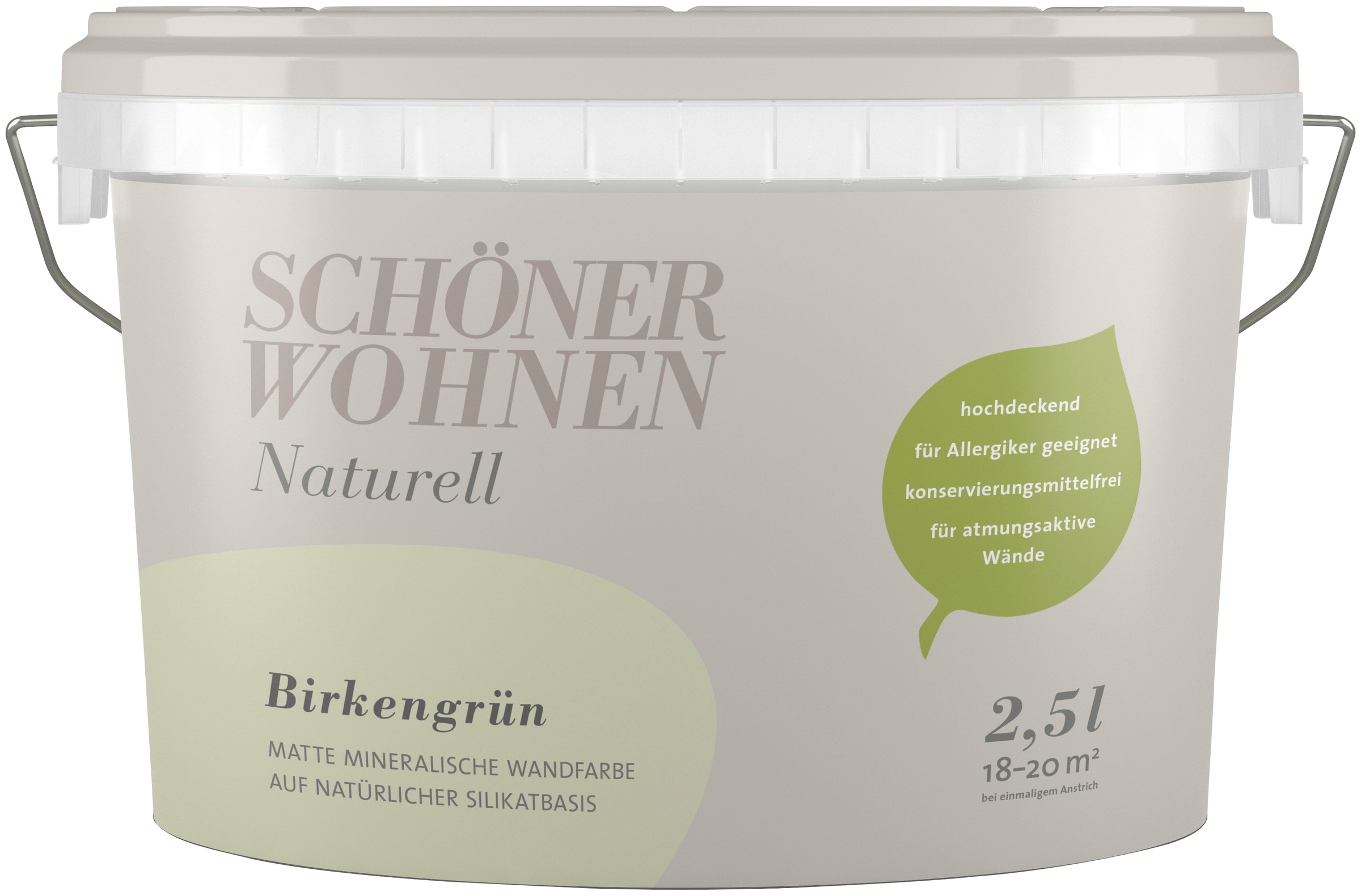 SCHÖNER WOHNEN-Kollektion Wandfarbe »SW Naturell Birkengrün
