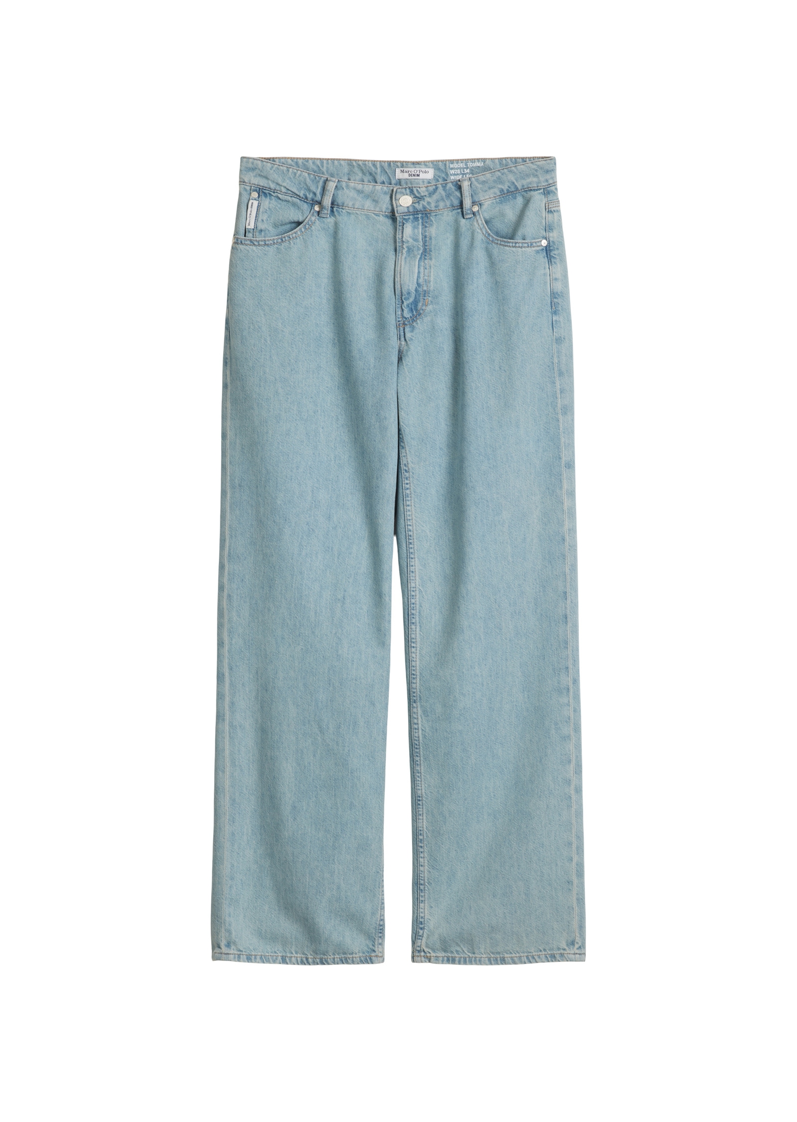 Marc O'Polo DENIM Weite Jeans »mit recyceltem Leinen aus Frankreich«