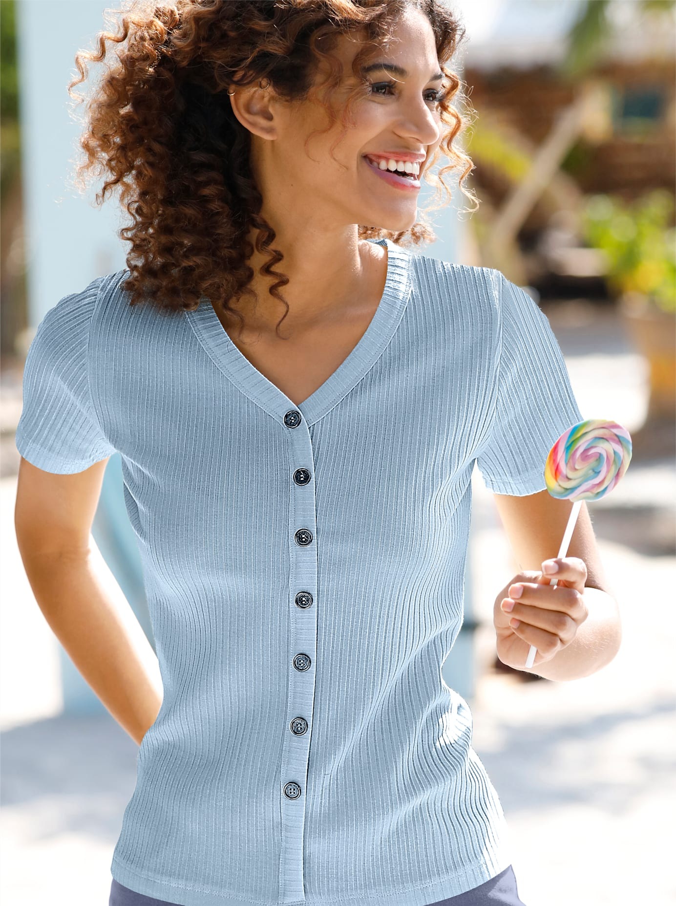 Casual Looks Kurzarmshirt "Shirt", 1 Stk. günstig online kaufen