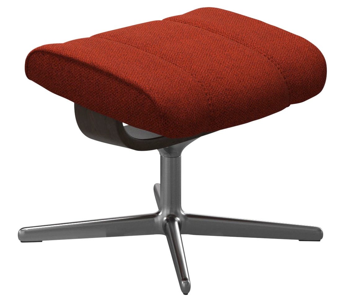 Stressless Fußhocker "Consul", mit Cross Base, Größe S, M & L, Holzakzent Wenge