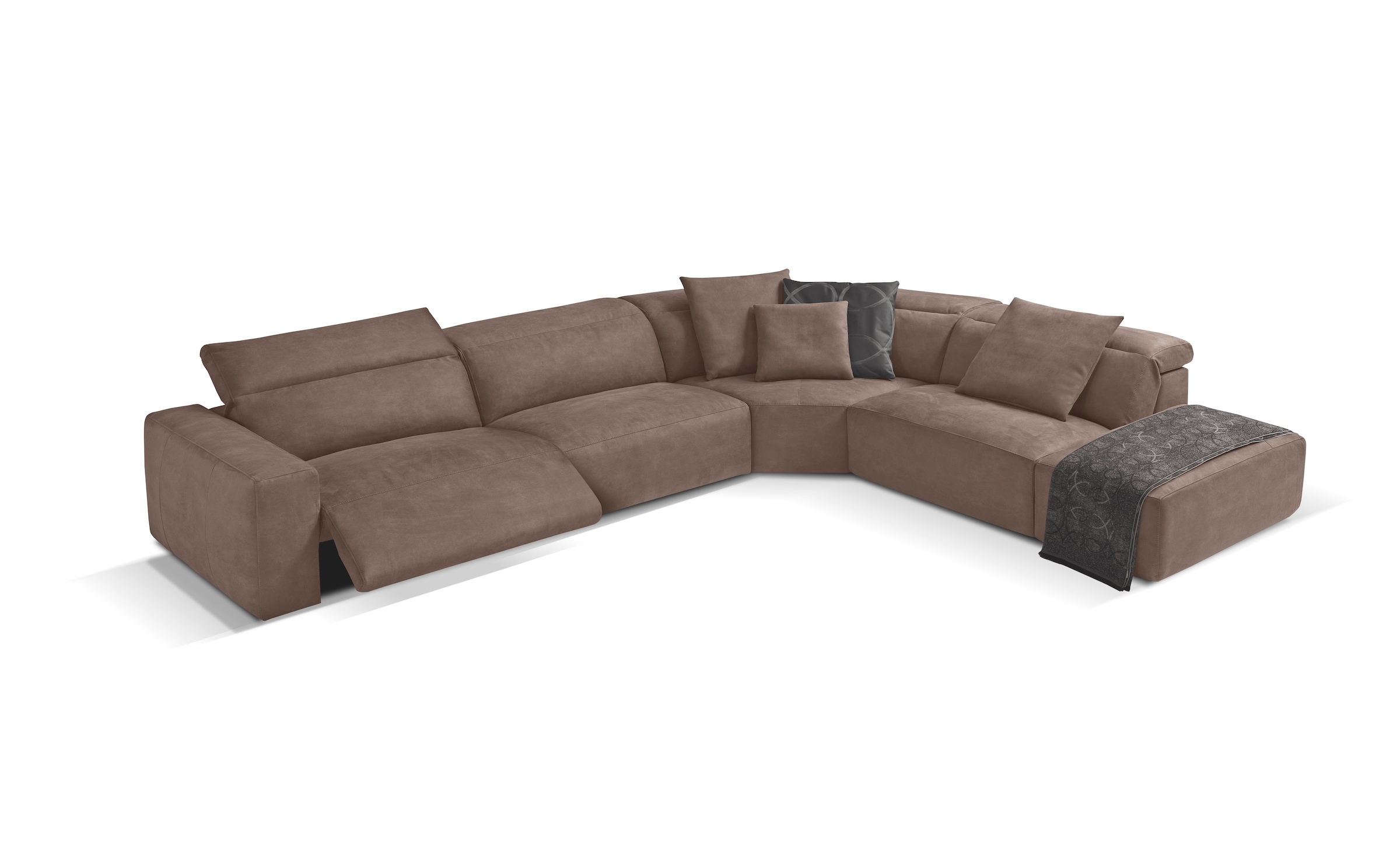 Egoitaliano Ecksofa "Beverly, extravangantes Designsofa mit erstklassigem S günstig online kaufen