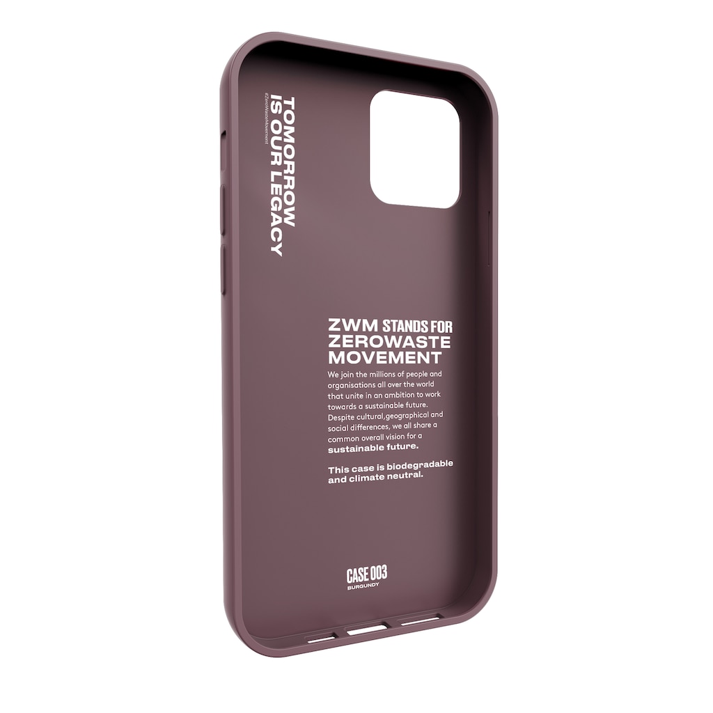 ZWM Backcover »BURGUNDY für iPhone 12 / 12 Pro«, iPhone 12-iPhone 12 Pro, 15,5 cm (6,1 Zoll)