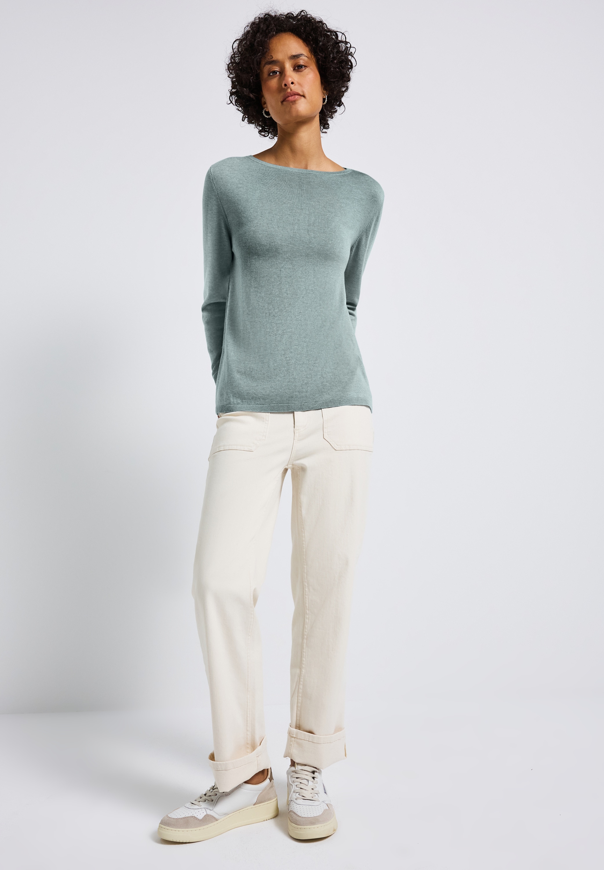 STREET ONE Strickpullover, softe Viskose