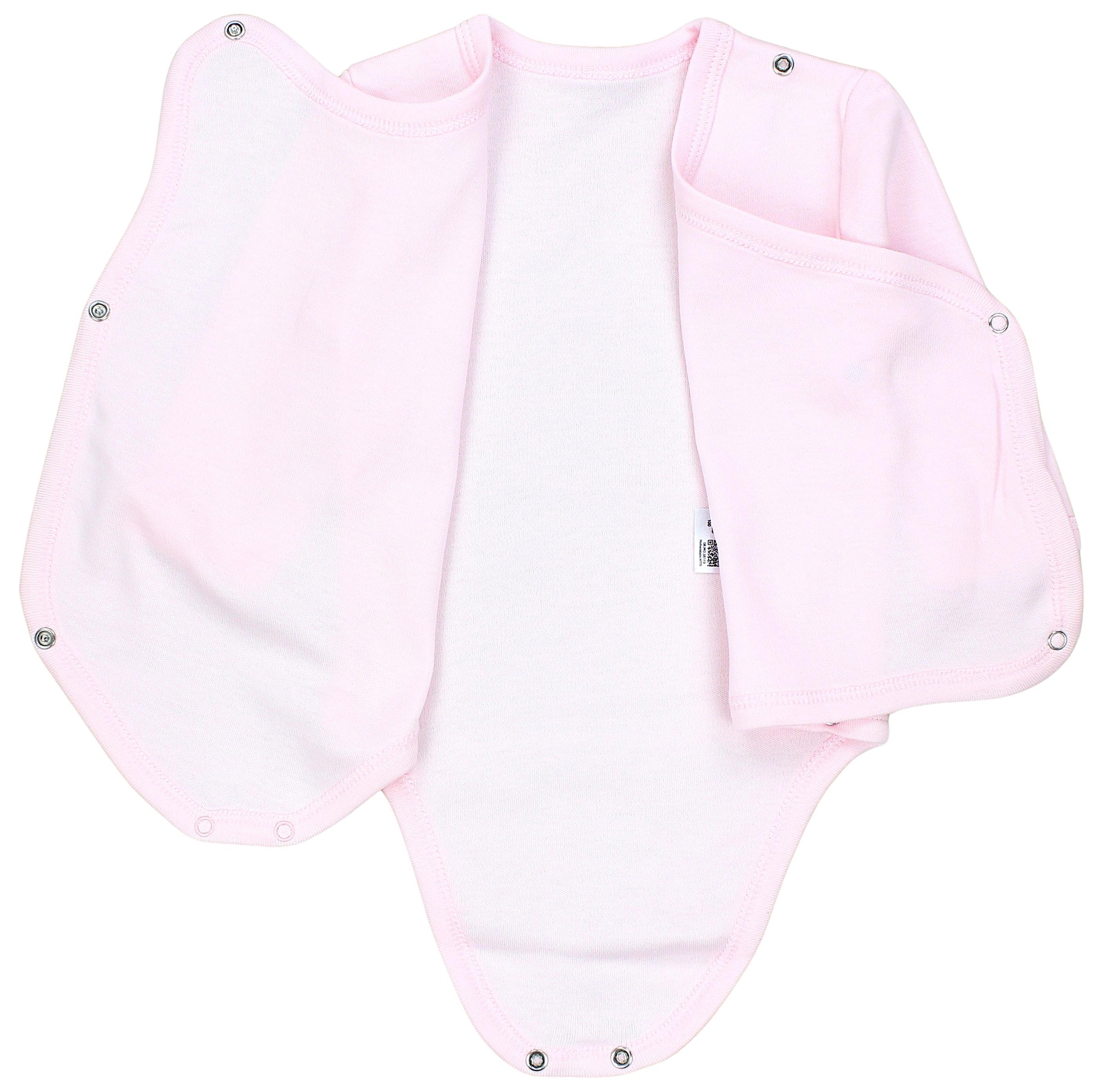 TupTam Langarmwickelbody »Wickelbody Baby Langarm Wickelbody im 5er Set«