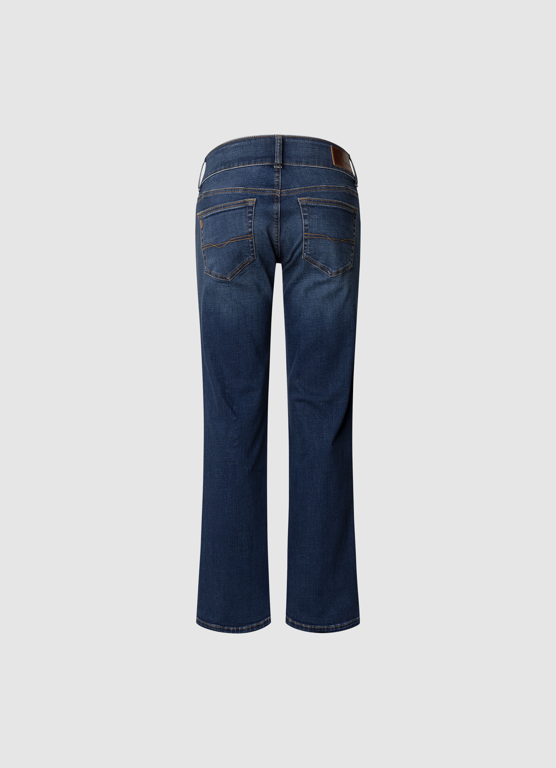 Pepe Jeans Gerade Jeans »STRAIGHT JEANS LW«, mit doppeltem Knopfverschluss