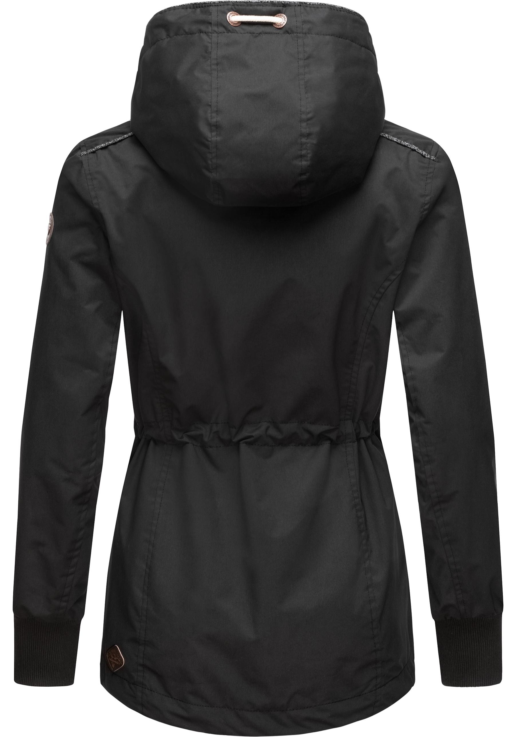 Ragwear Outdoorjacke Übergangsjacke mit stylische Kapuze | kaufen großer BAUR Kapuze, mit »Danka«