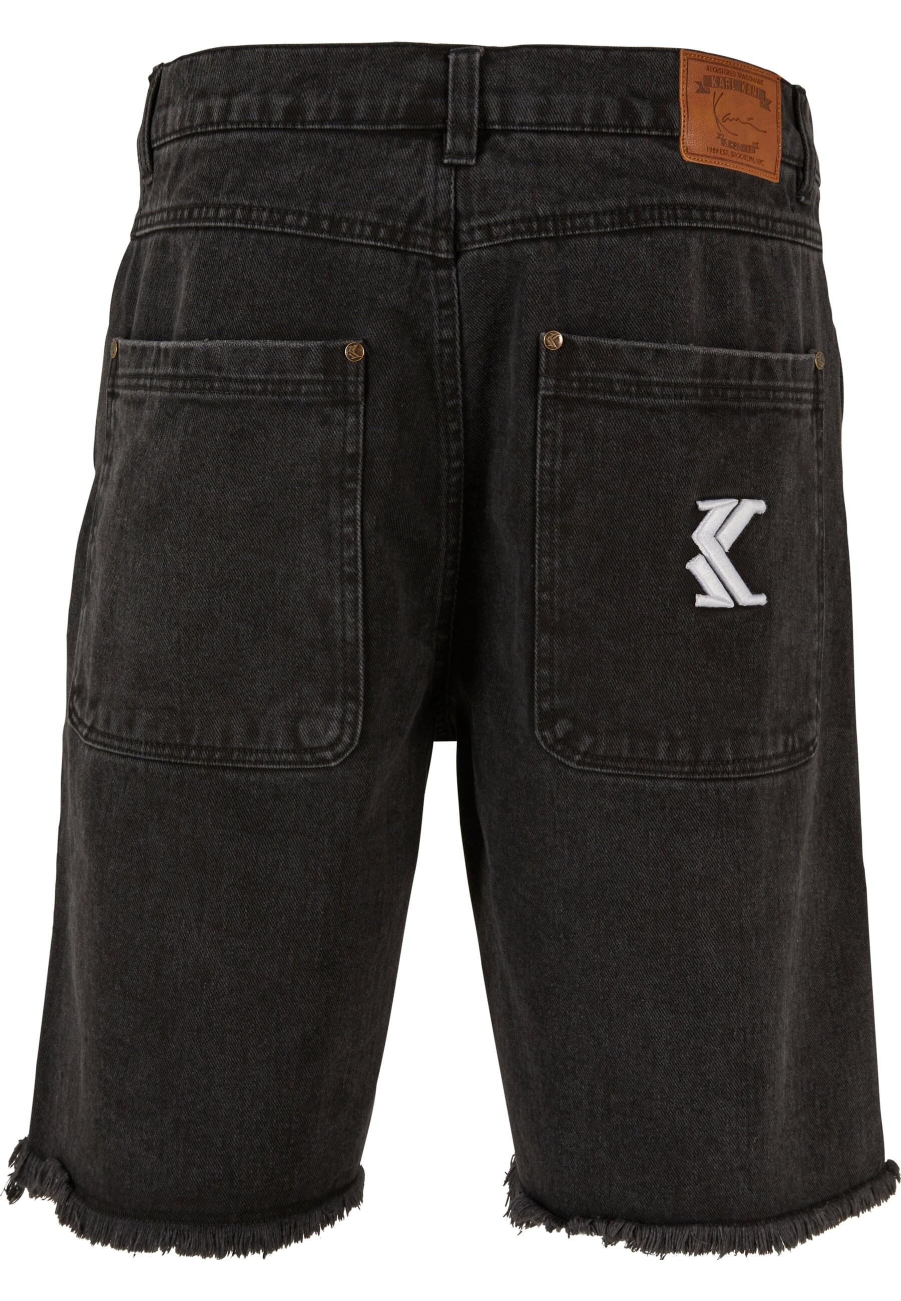 Karl Kani Shorts »Karl Kani Herren KM232-027-2 KK OG Heavy Distressed Denim Shorts«, (1 tlg.)