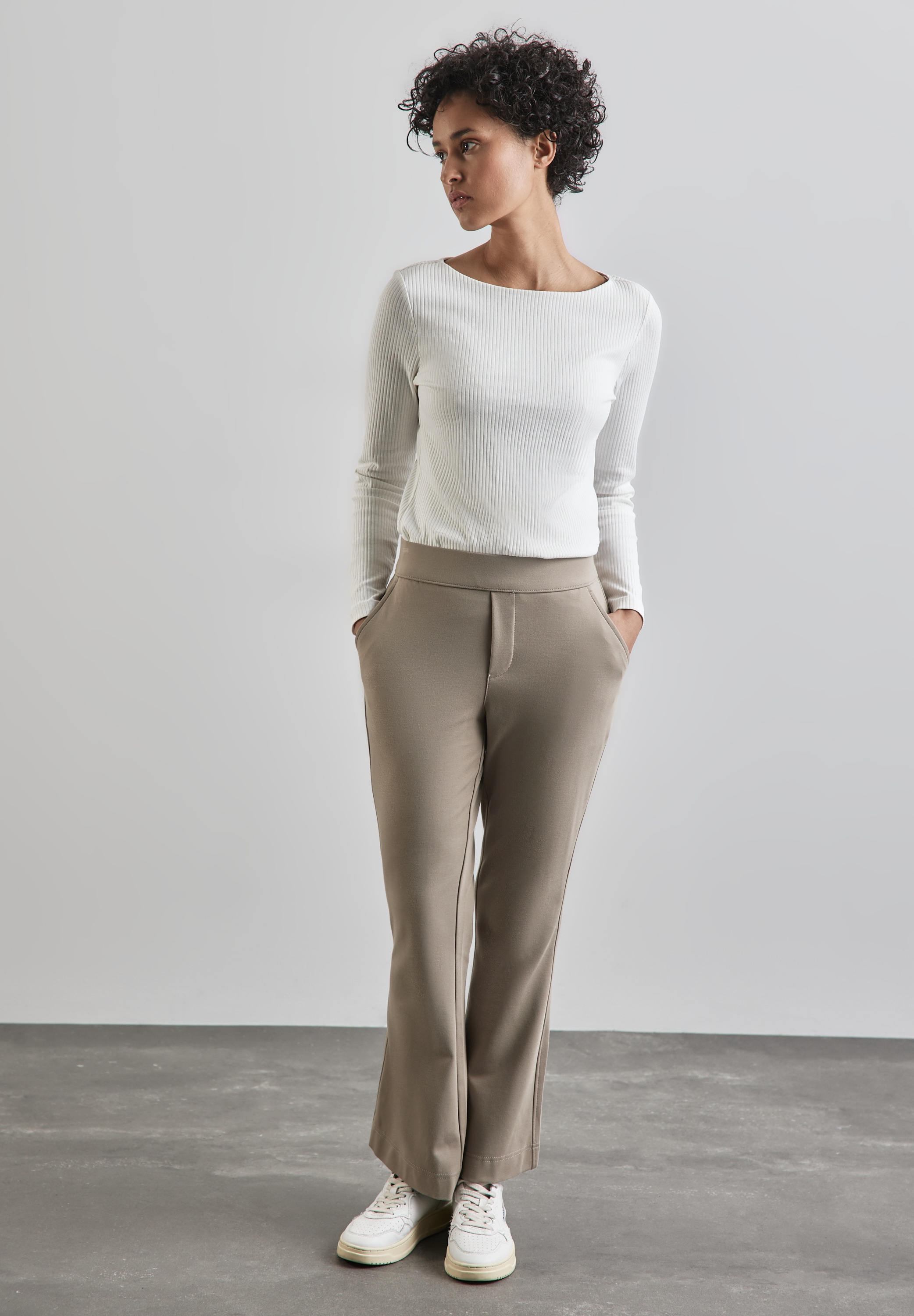 STREET ONE Bootcuthose  High Waist