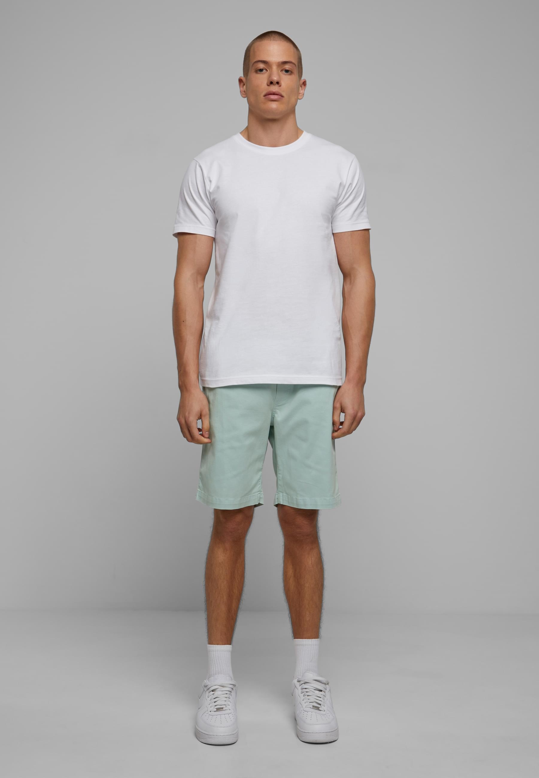 URBAN CLASSICS Stoffhose »Urban Classics Herren Stretch Twill Joggshorts«, (1 tlg.)