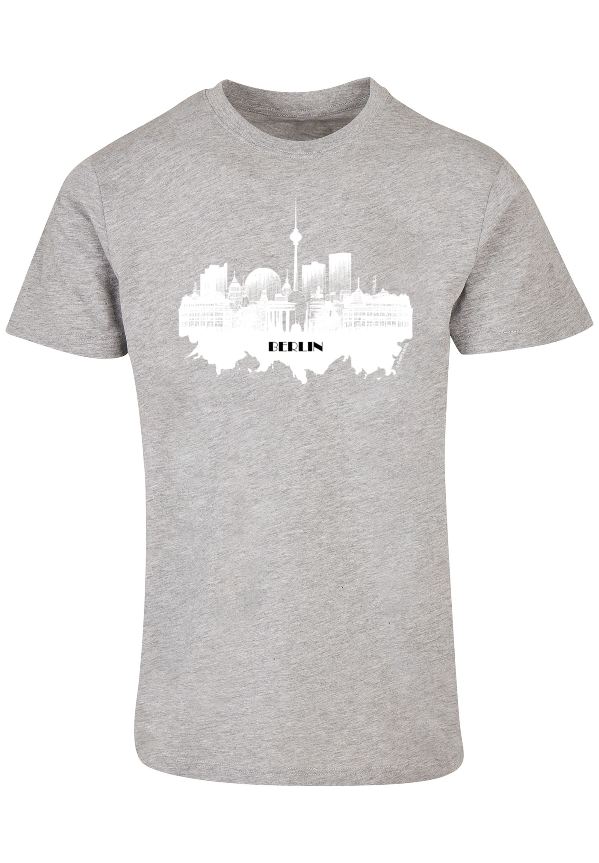 F4NT4STIC T-Shirt »Cities Collection - Berlin skyline«, Print