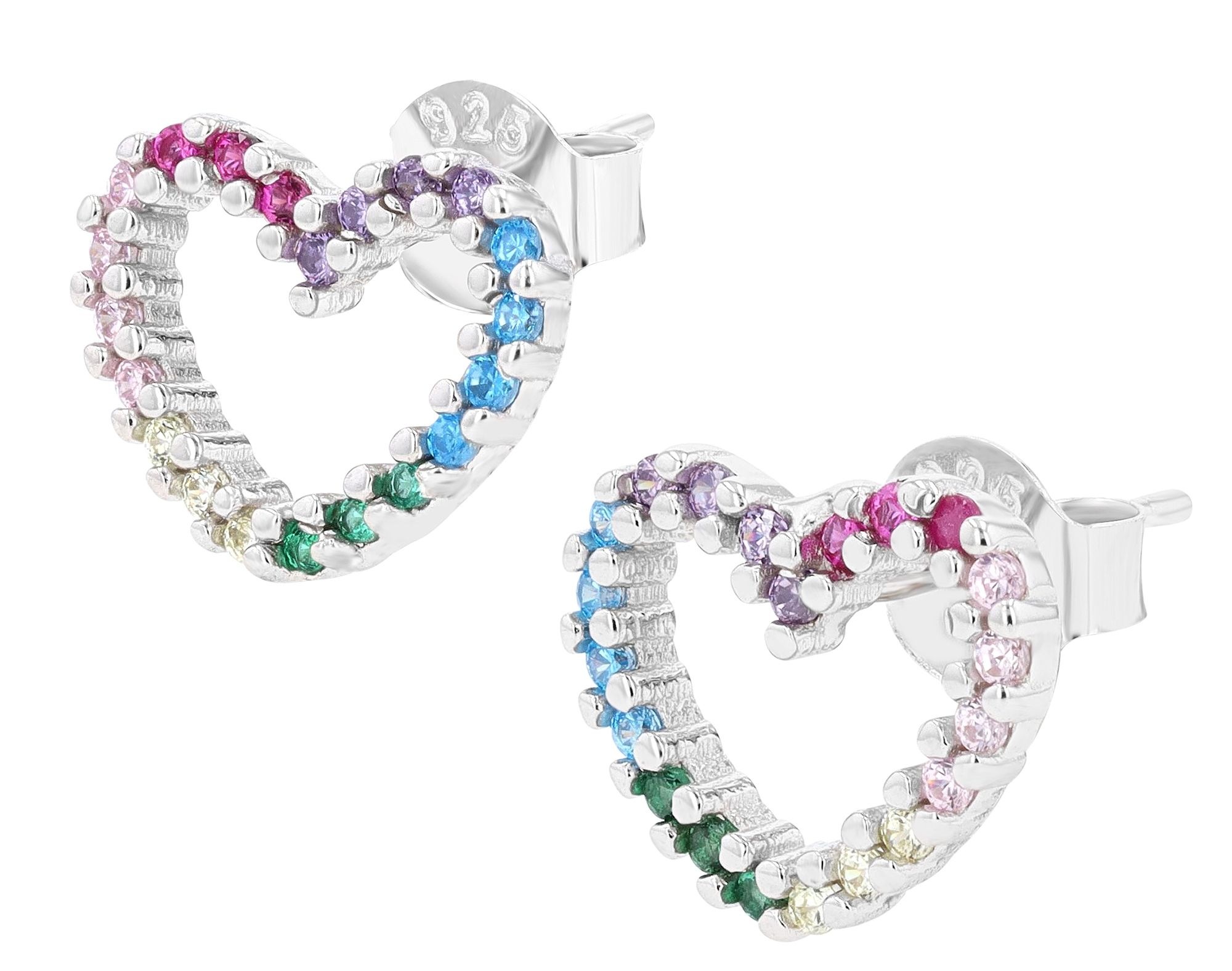 Adelia´s Paar Ohrhänger "Damen Ohrringe – Ohrstecker aus 925 Silber mit Zir günstig online kaufen