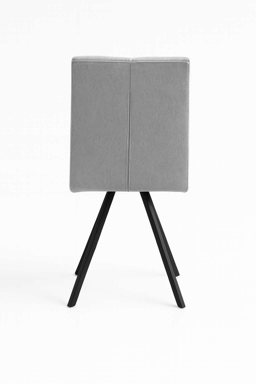 Home affaire Esszimmerstuhl »Mia Essstuhl, Wohnstuhl, Polsterstuhl, 4-Fußstuhl« (Set) 2 Stk.mit schwarz pulverbeschichteten Metallbeinen, gepolstert, modern