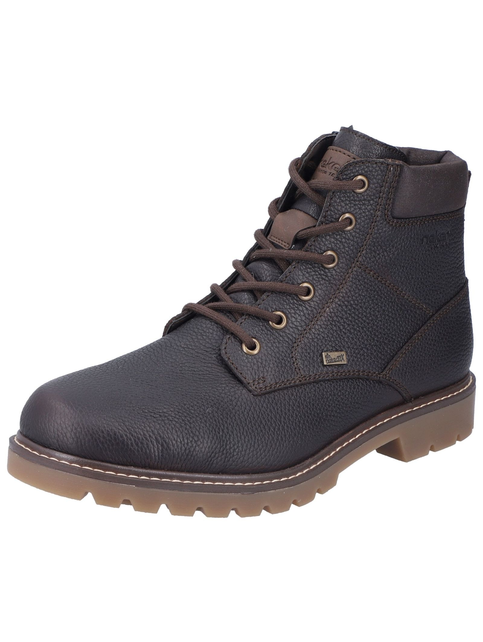 Rieker Schnürstiefelette "Rieker Stiefelette Leder/Textil" günstig online kaufen