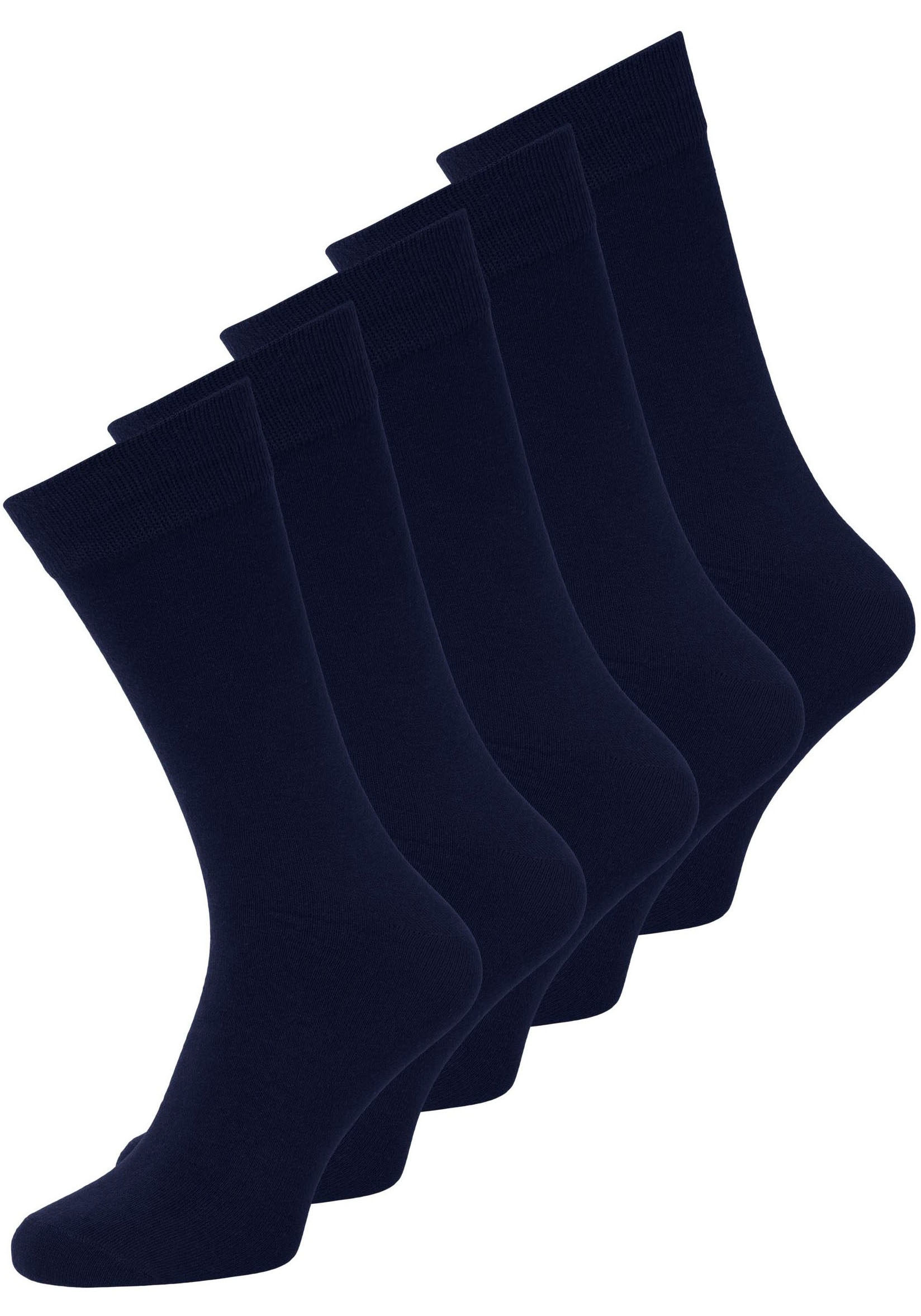 Jack & Jones Basicsocken "JACJENS SOCK 5 PACK NOOS", (Packung, 5 Paar)