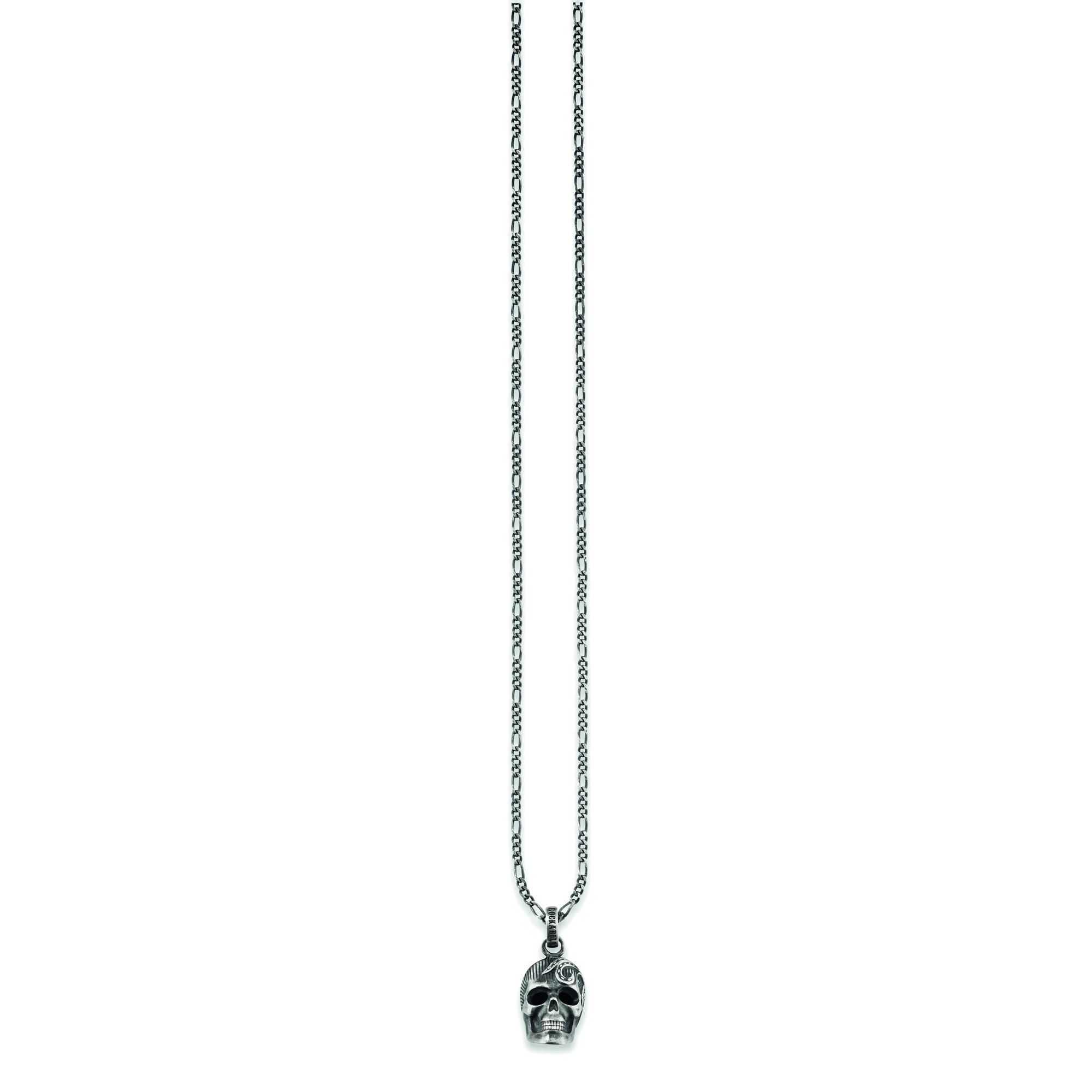 CAÏ Kette mit Anhänger »925/- Sterling Silber matt oxidiert«