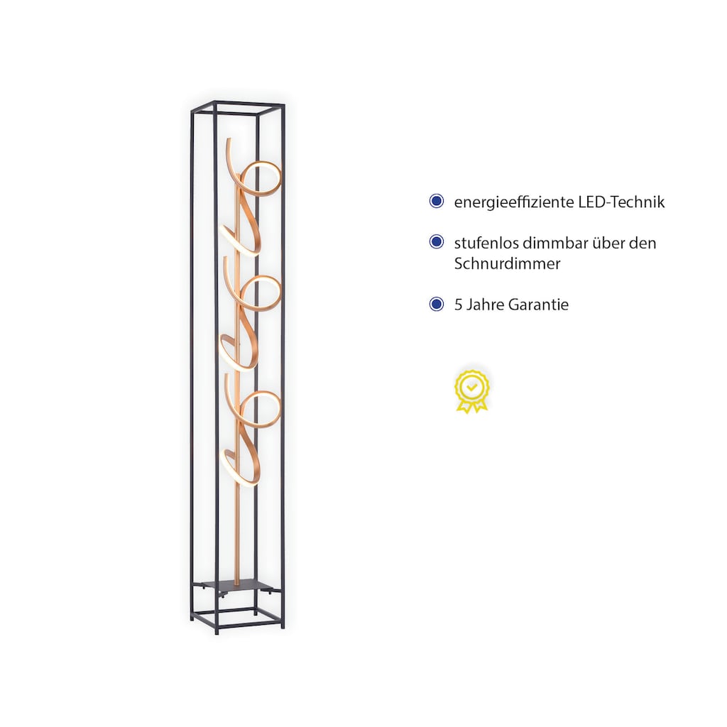 Paul Neuhaus LED Stehlampe »SELINA«, 3 flammig-flammig