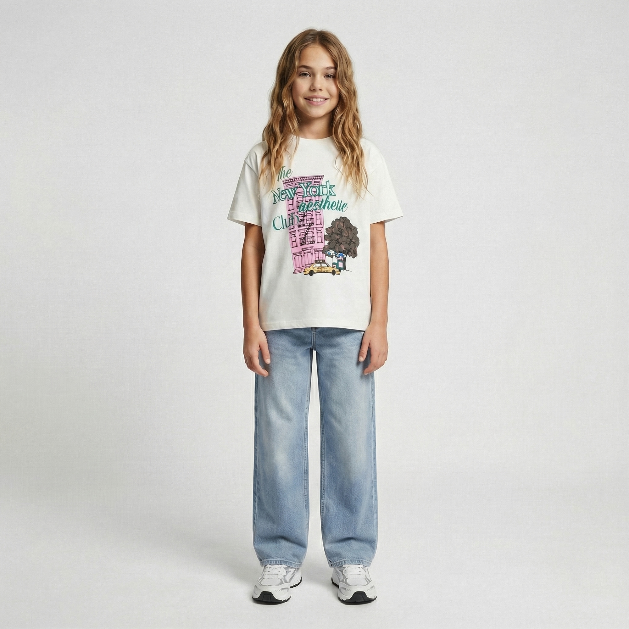 Cars Jeans Gerade Jeans "Denim Mara" Mit Etwas Weiterem Bein