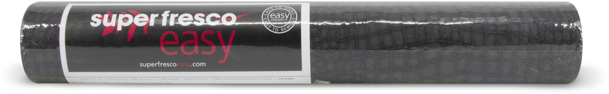 Superfresco Easy Vliestapete »Krokodil«, Schwarz - 10m x 52cm