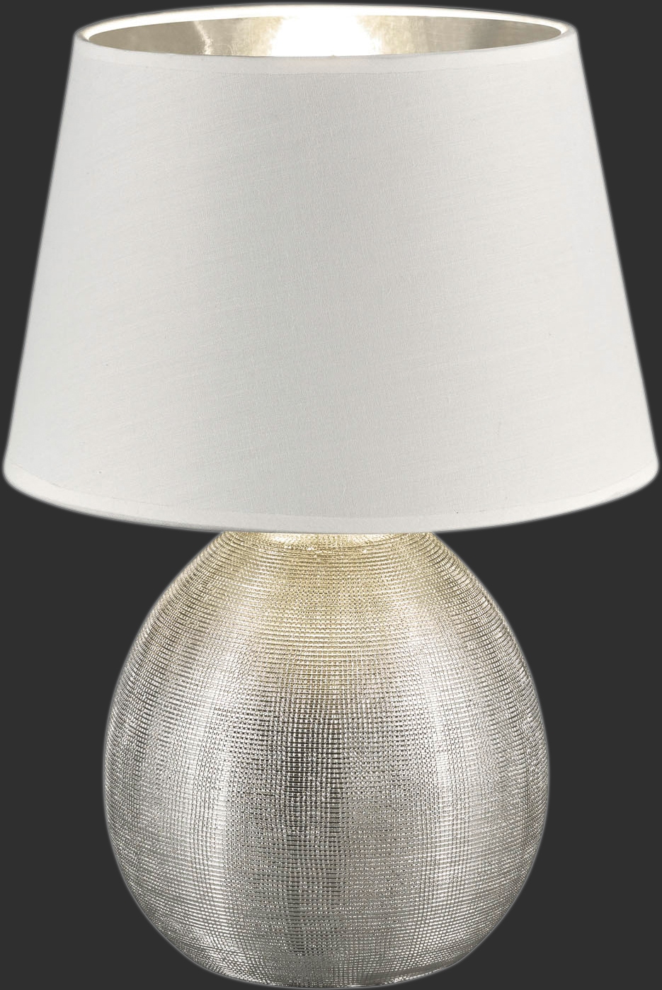 REALITY Leuchten Tischleuchte »LUXOR« E27 Schnurschalter, Leuchtmittel tauschbar