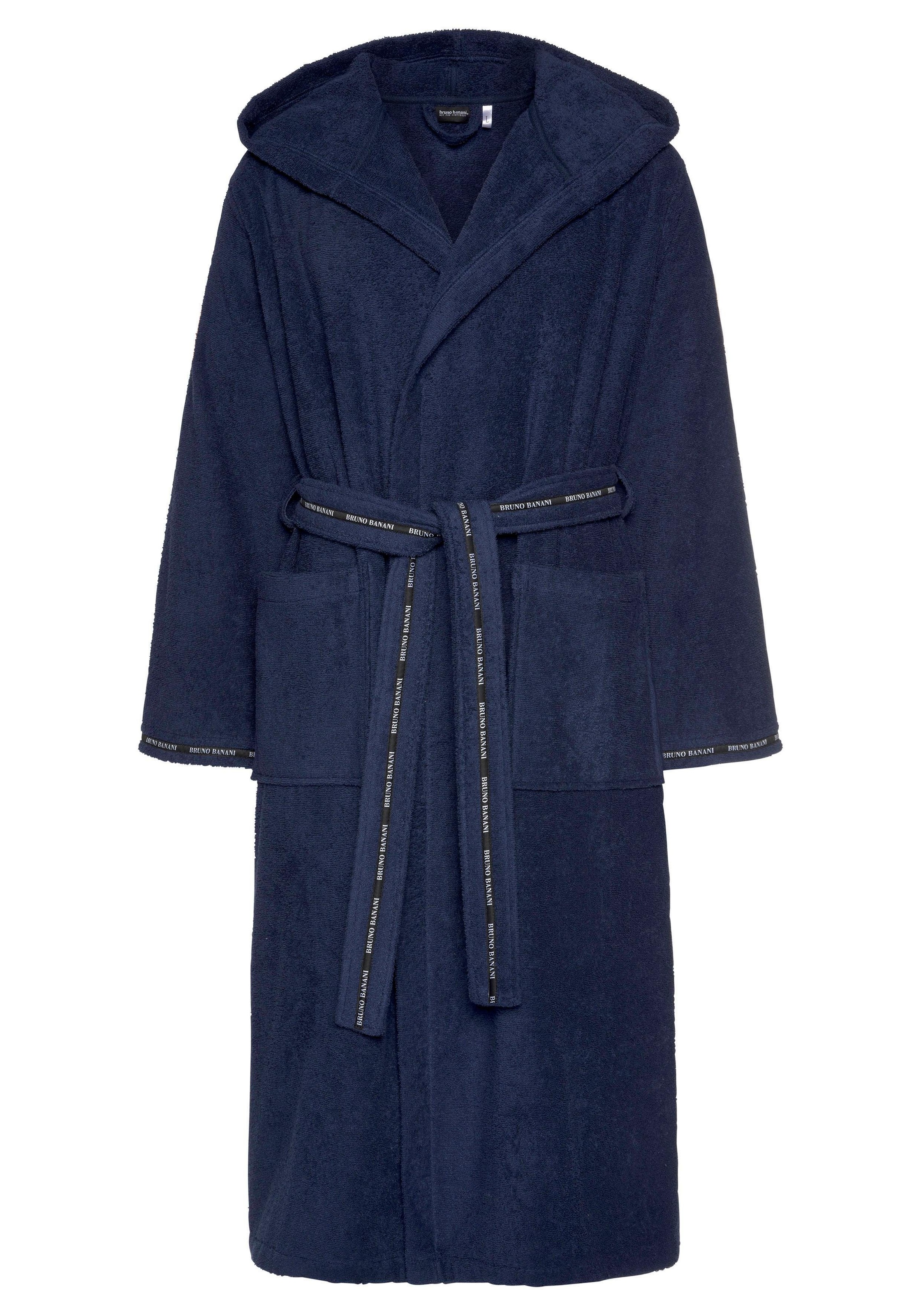Bruno Banani Herrenbademantel "Danny, Normallänge & Überlänge, auch in extr günstig online kaufen