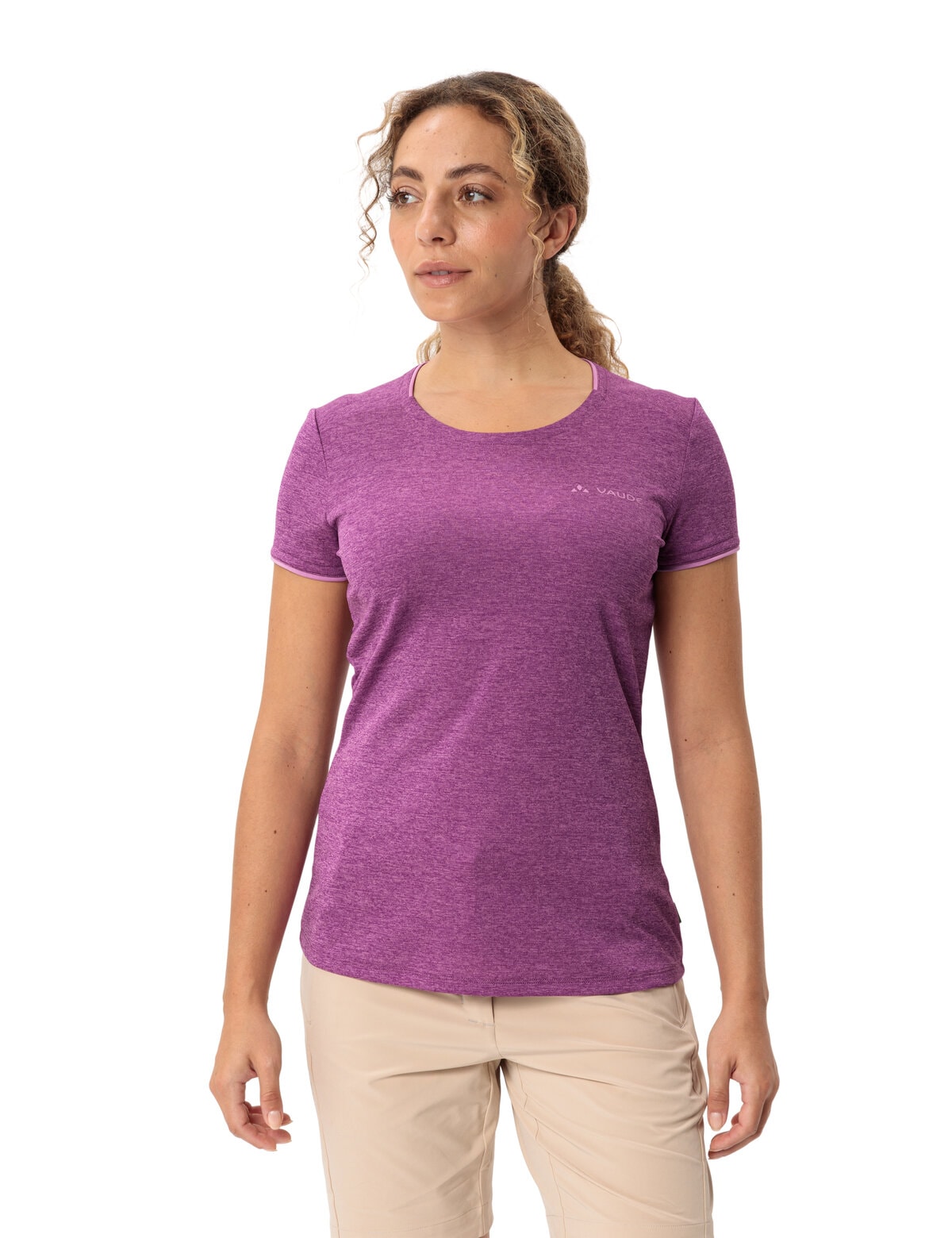 VAUDE "Womens Essential T-Shirt" sportlicher Stil, mit Rundhalsausschnitt, schnell trocknend