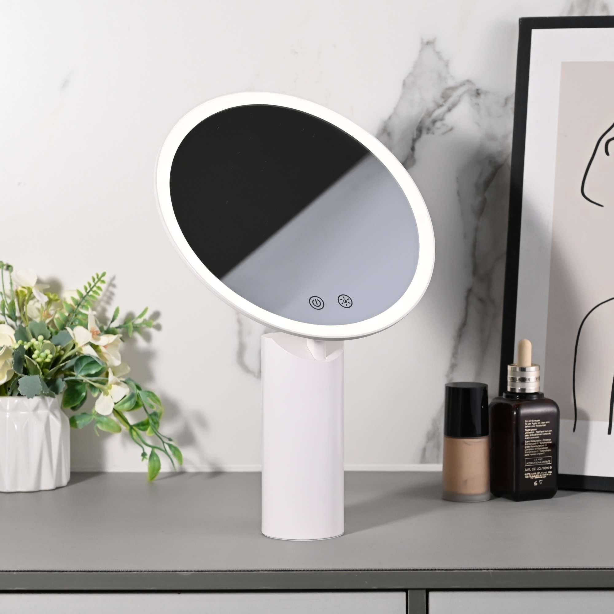 Loevschall Schminkspiegel "Bridget Kosmetikspiegel mit Licht, stufenlos dim günstig online kaufen