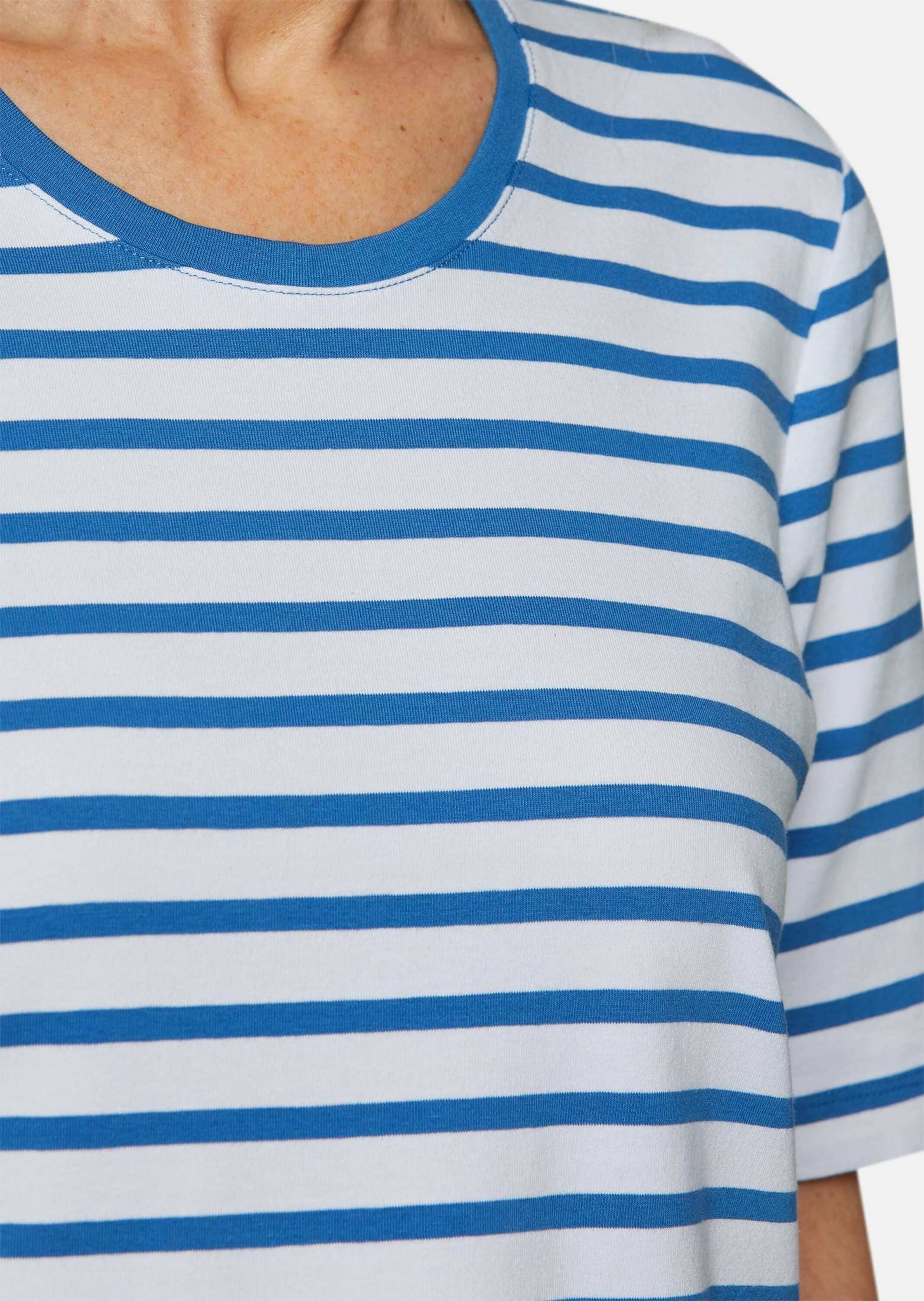 GOLDNER Kurzarmshirt »Ringelshirt mit Halbarm«