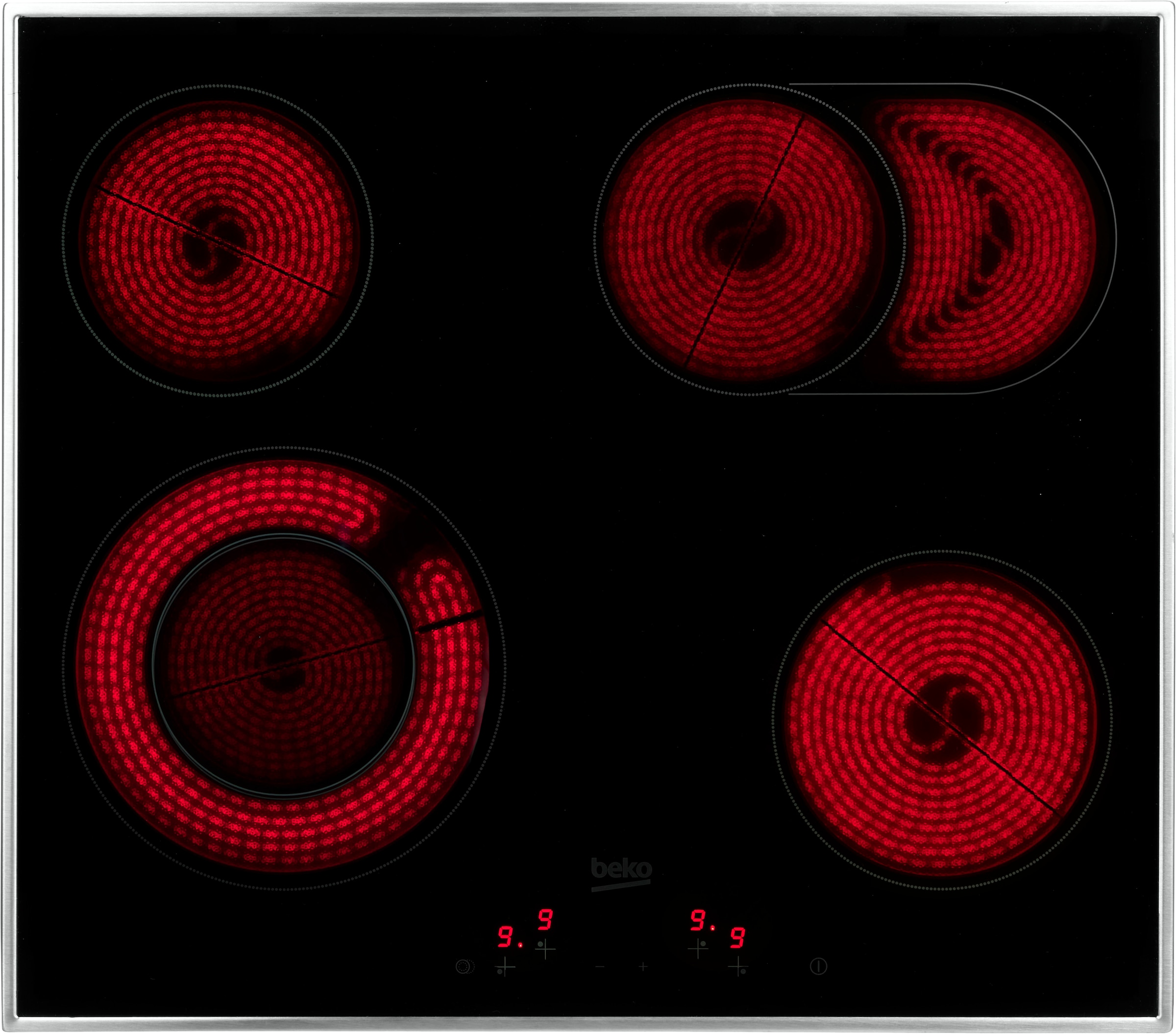 BEKO Elektro-Kochfeld "EB9741XHL" Booster-Funktion – Für besonders schnelle günstig online kaufen