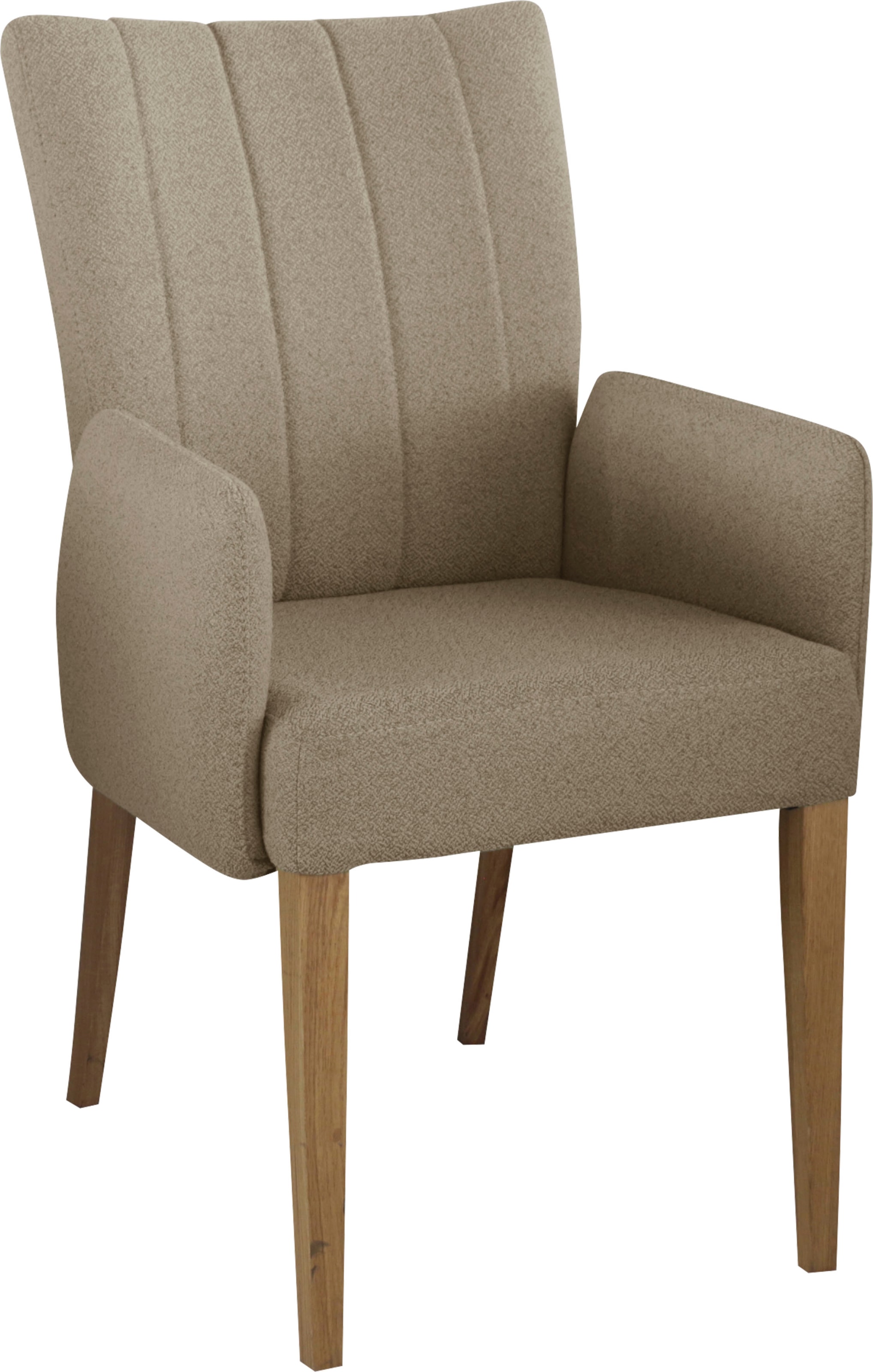 OTTO home Armlehnstuhl "Dia" () Gestell Eiche massiv geölt günstig online kaufen