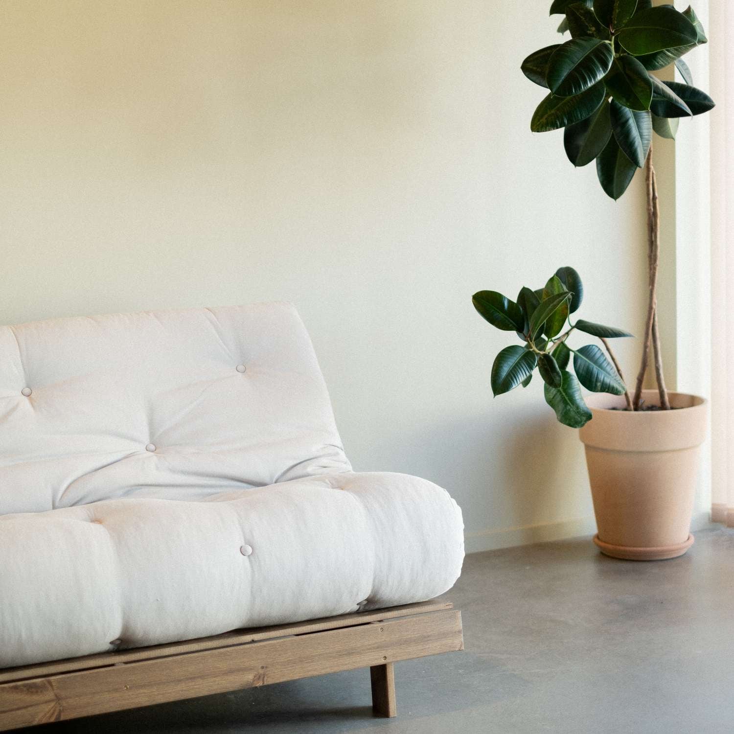 Karup Design Daybett »Roots Schlafsofa, Gästebett, Sofa inkl. Futonmatratze«, Liegefläche 90/140/160 x200 cm, FSC® zertifizierte Kiefer