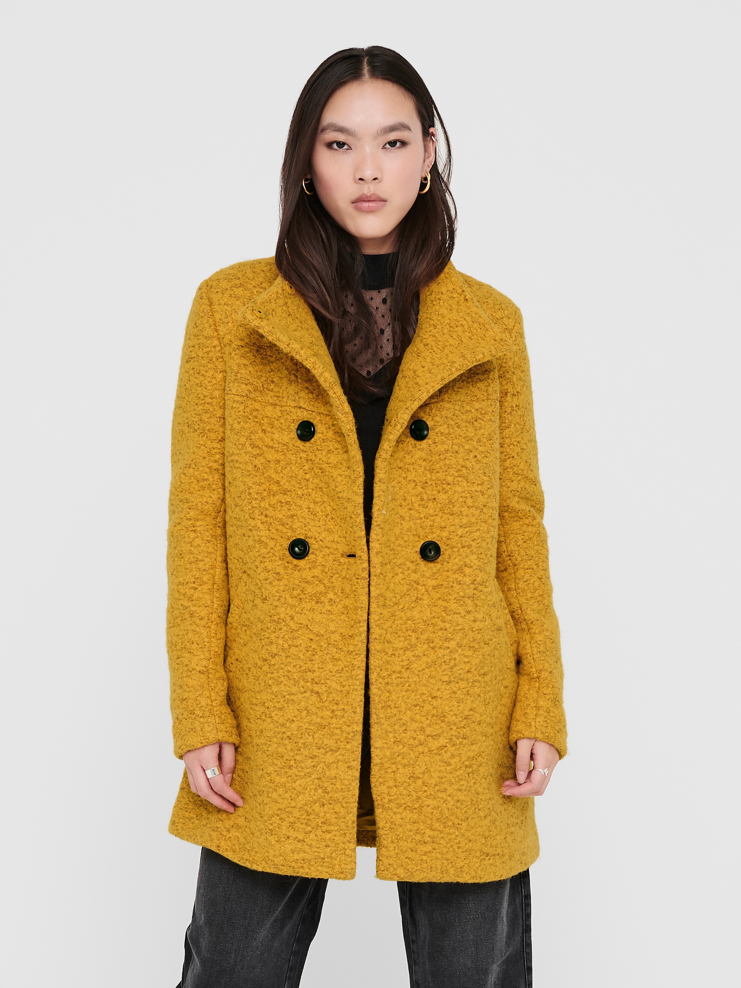 ONLY "ONLNEWSOPHIA WOOL COAT OTW CC" mit Wolle günstig online kaufen